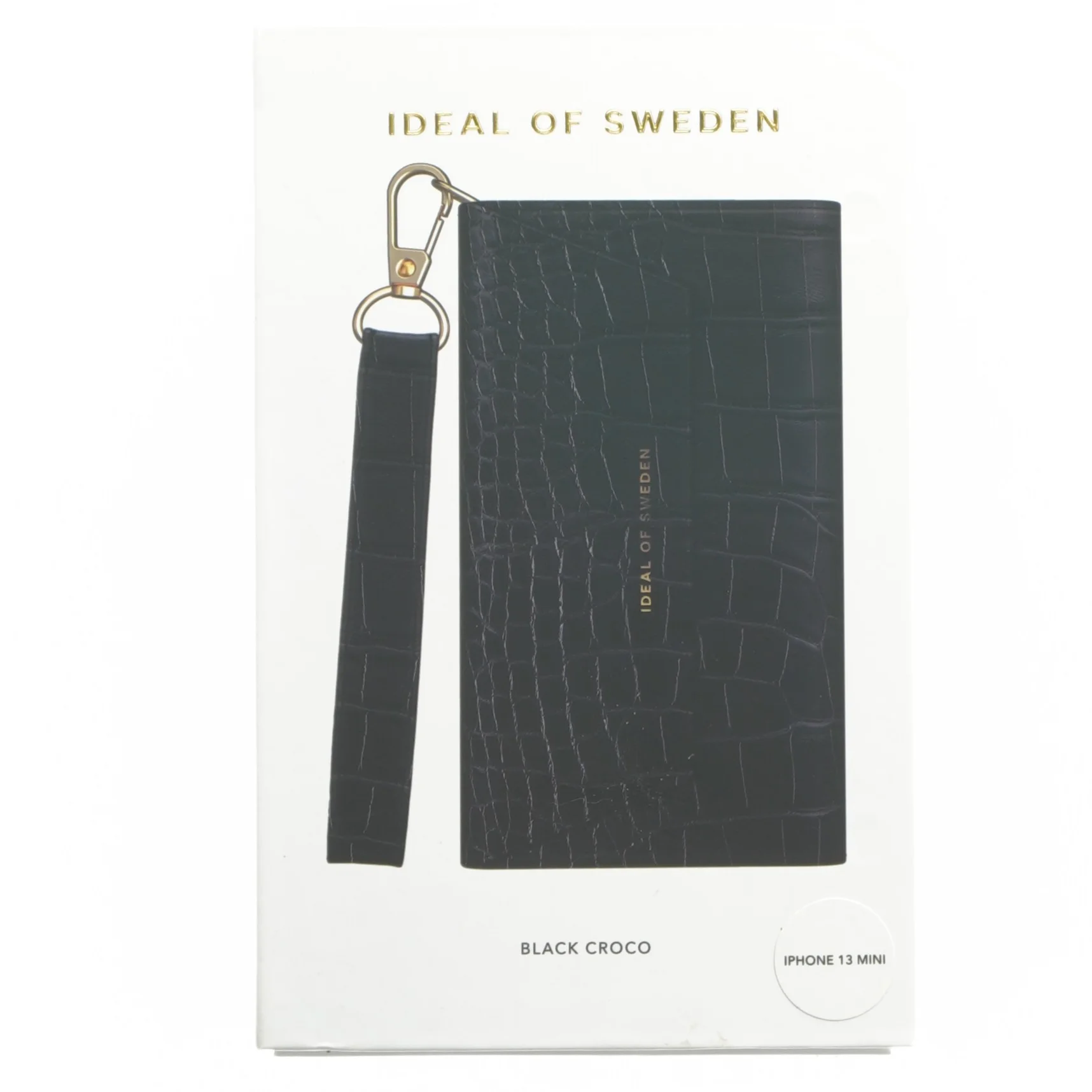 Ideal of Sweden ubrugt Sort pung og mobilcover fra IDEAL OF SWEDEN (str. 14x9 cm)