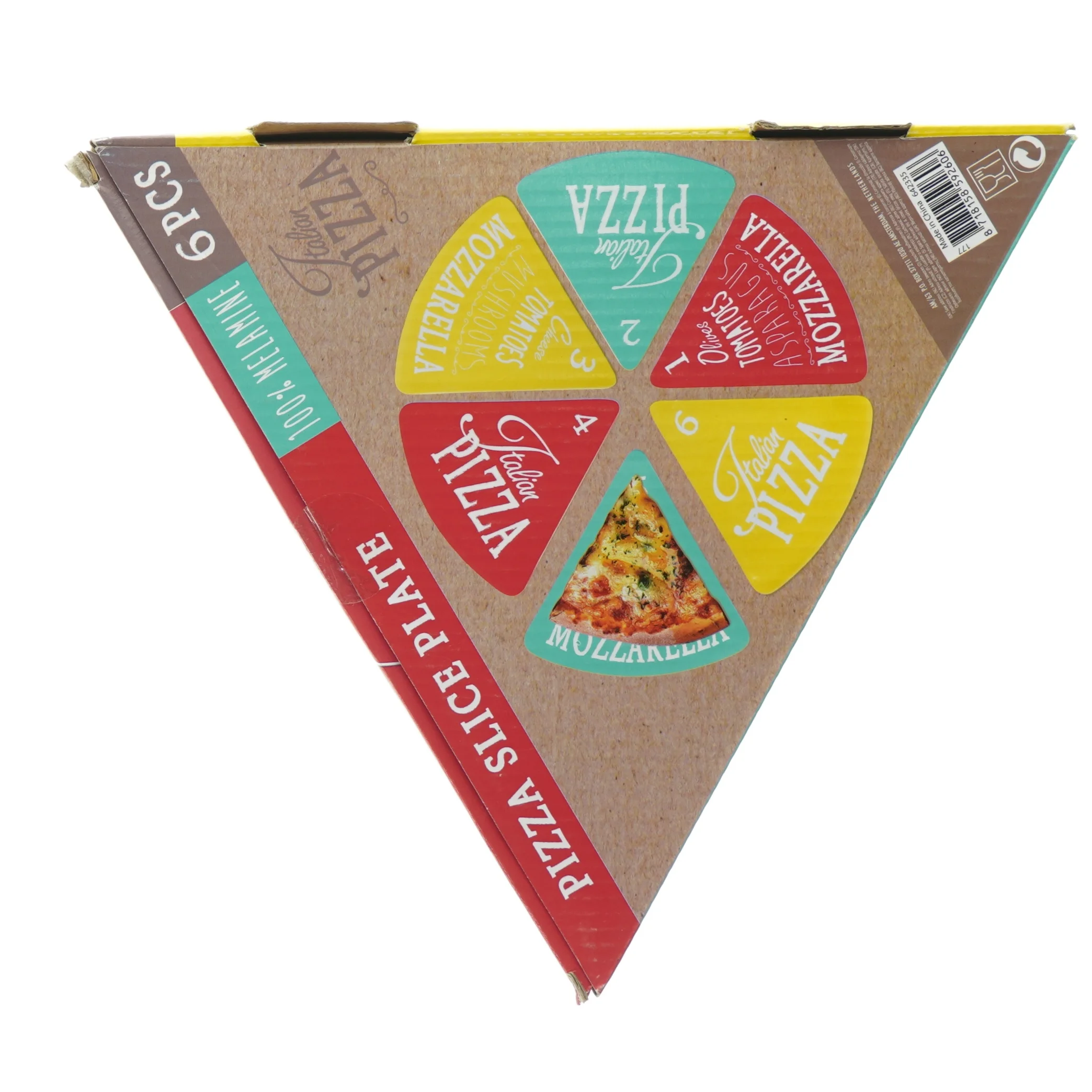 nye Pizza slice plate (str. 23 x 22cm)