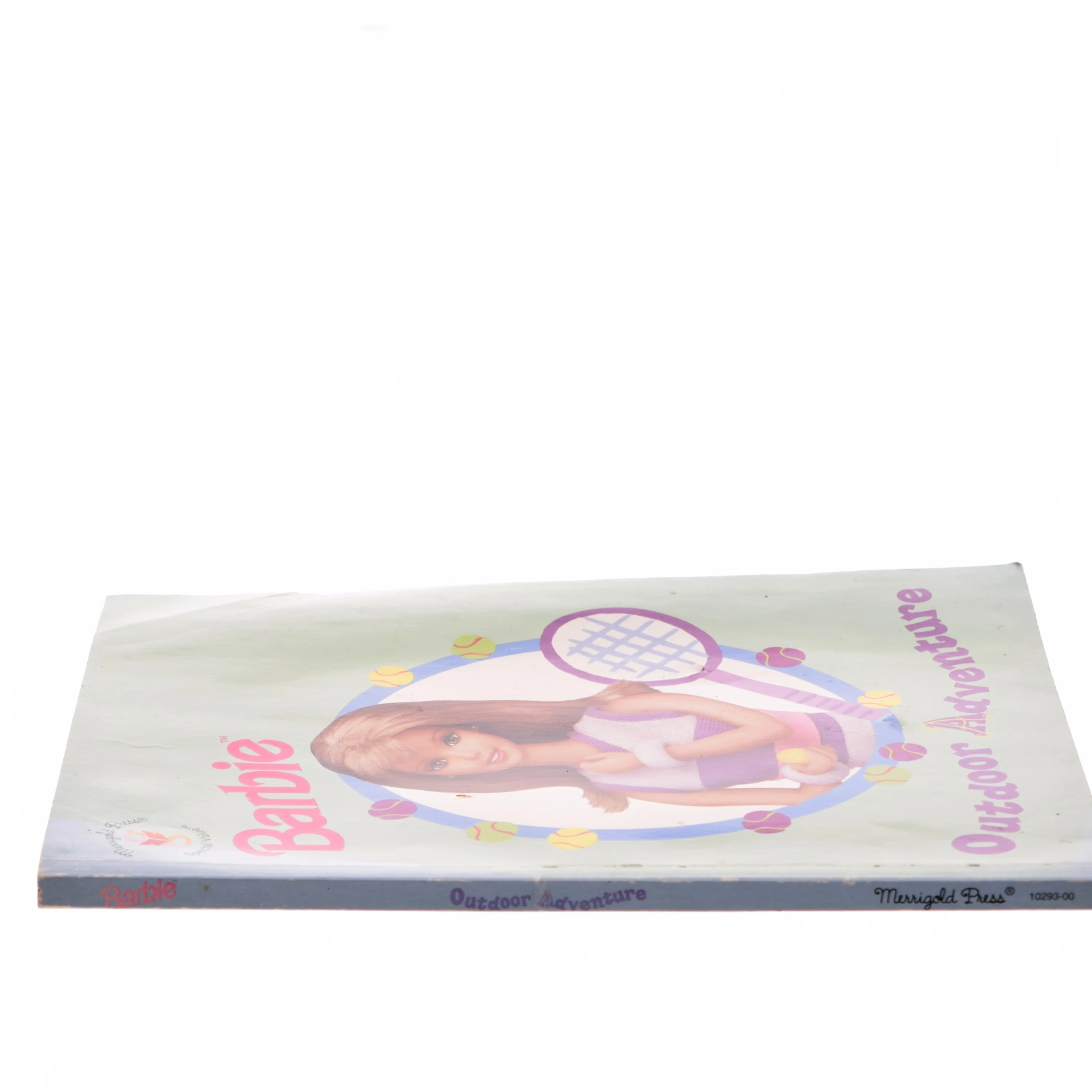 Vintage tegnebog med Barbie, købt i USA for ca 30 år siden: Barbie Outdoor Adventure (Bog)