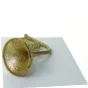 stor Trompet i guld , julepynt (str. 20 x 14 x 8 cm)