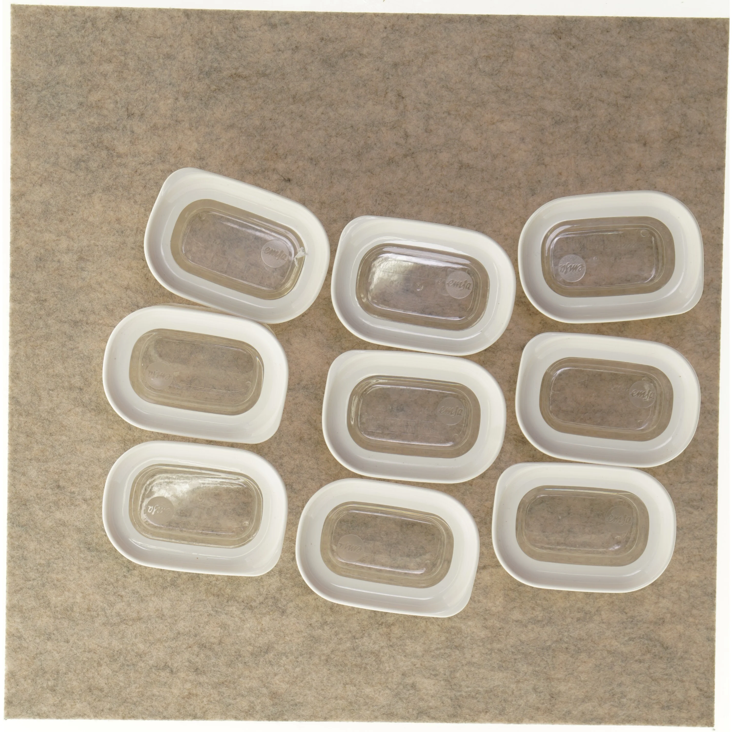 Opbevarings bokse fra Emsa (str. 10 x 7 x 6 cm)