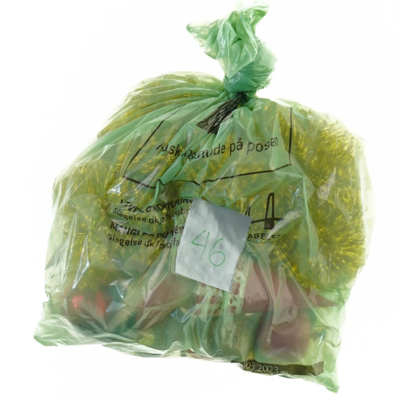 Julepynt 15 stk, julekugler (str. 20 cm)