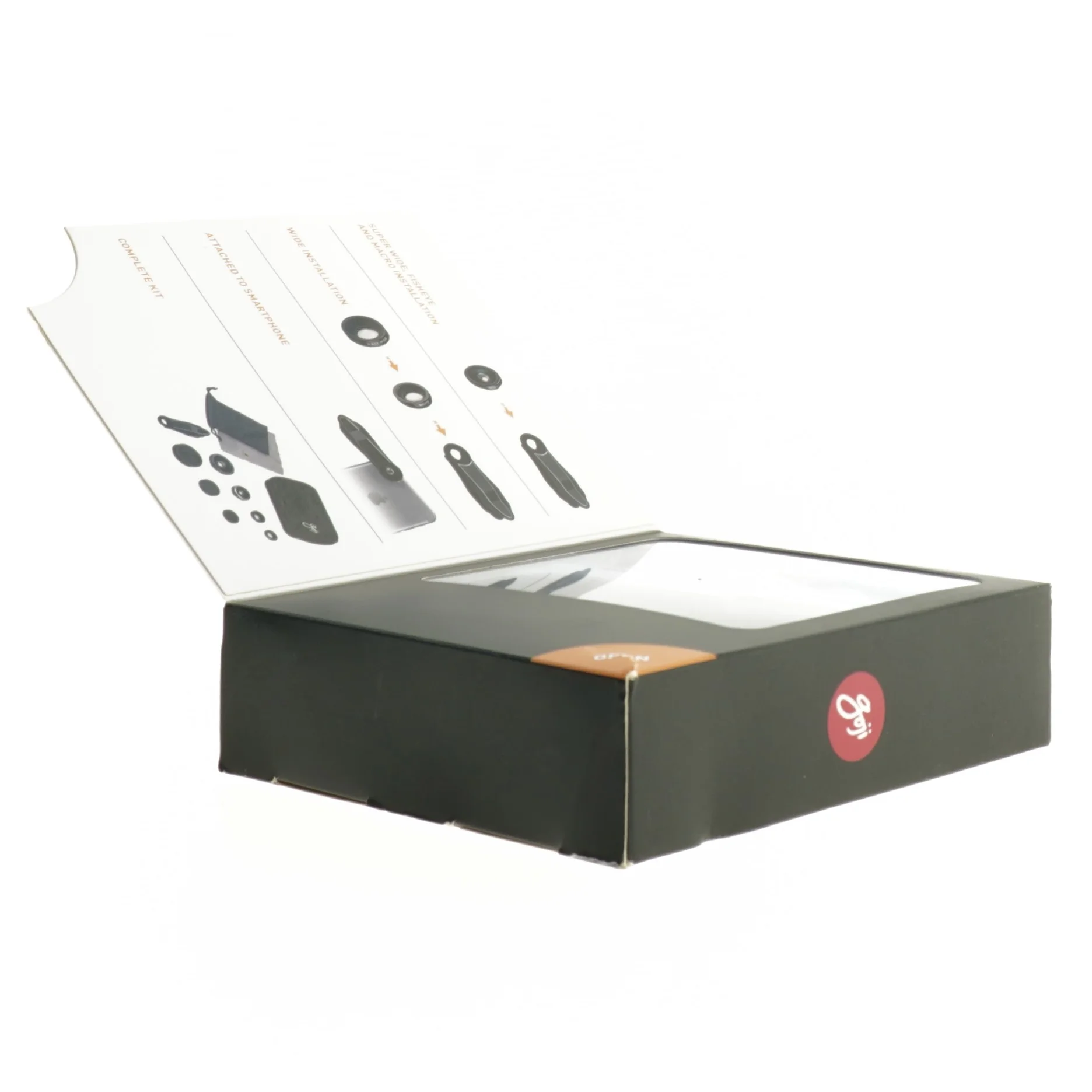 4-i-1 Objektivsæt til smartphone (str. 7 cm)