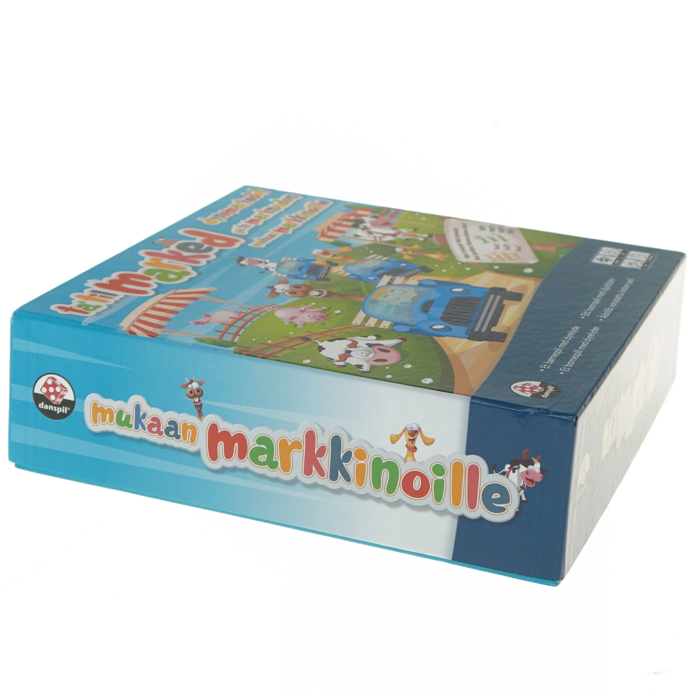Ta' til marked børnespil fra Danspil (str. 27x27 cm)