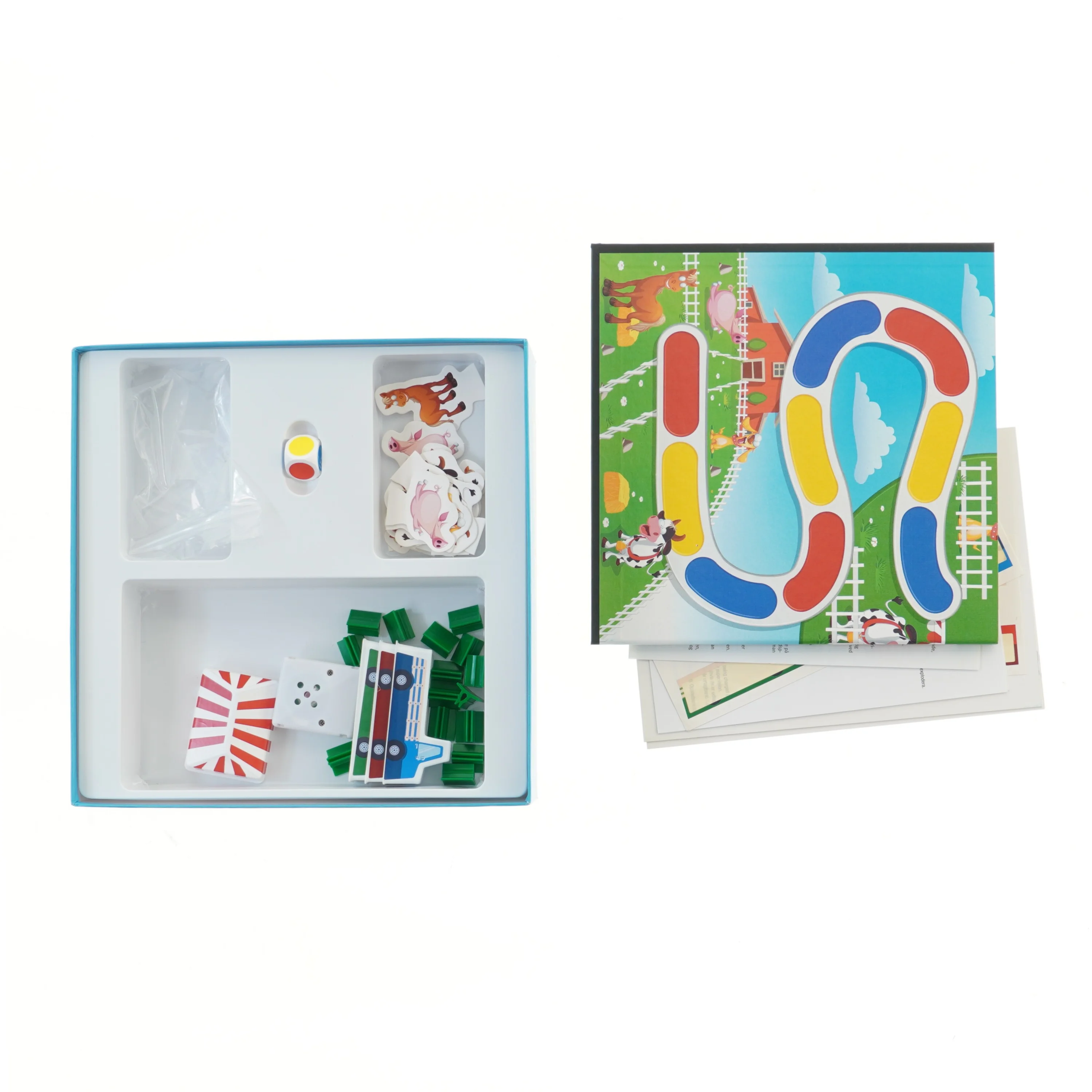 Ta' til marked børnespil fra Danspil (str. 27x27 cm)