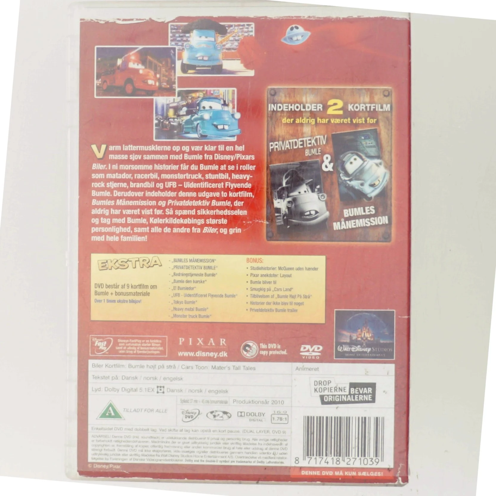 Biler - Bumle Højt På Strå (DVD)