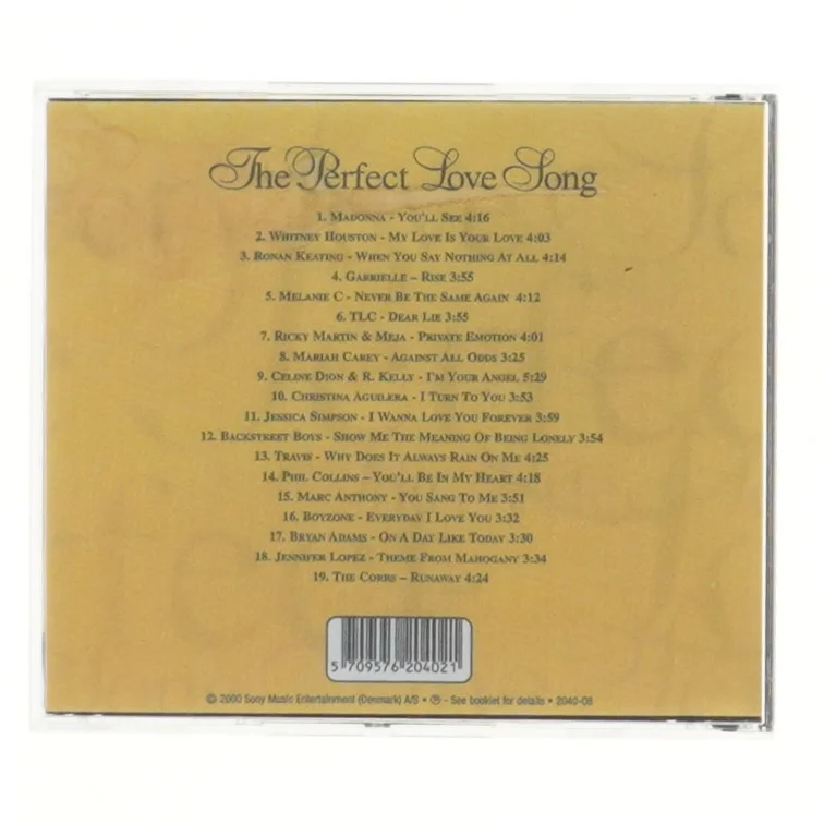The Perfect Love Song CD