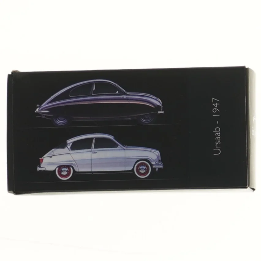 Modelbil Saab 92001 Ursaab 1947 fra Ursaab (str. 15x8 cm)