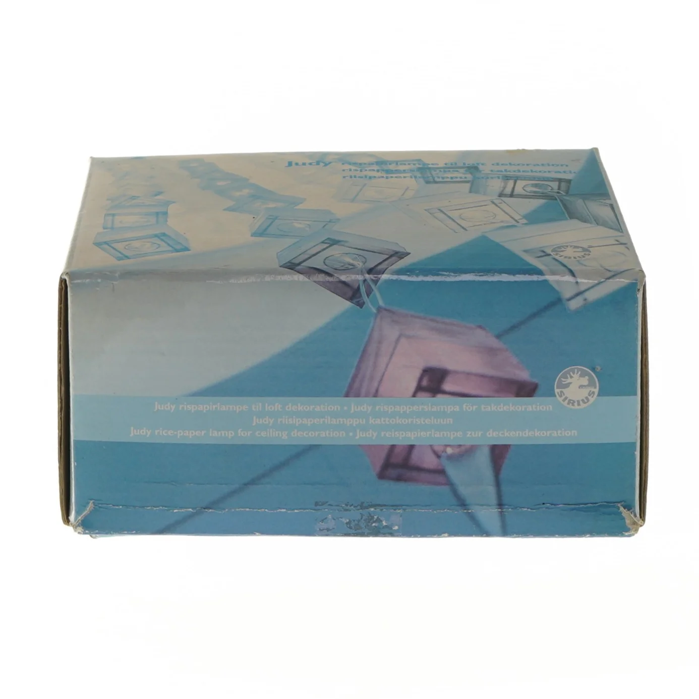 Judy rispapirlampe til loft dekoration