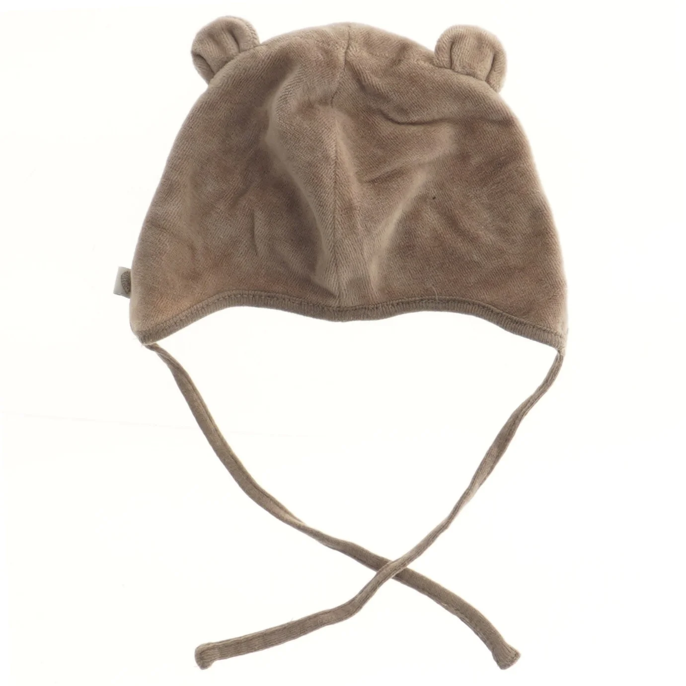 Børnehat med øre og bindebånd fra H&M (str. 50)