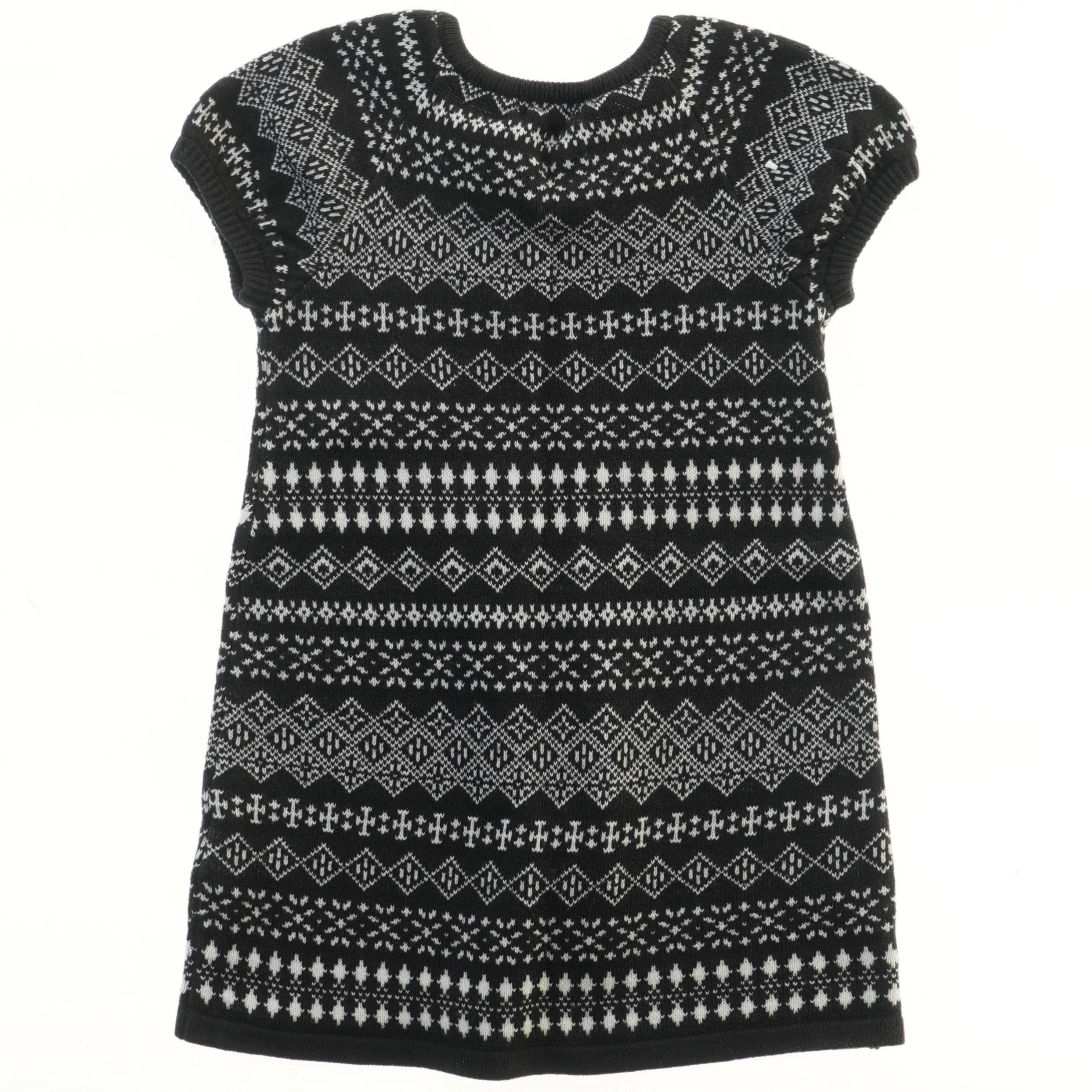 Strikket kortærmet kjole fra H&M (str. 98)