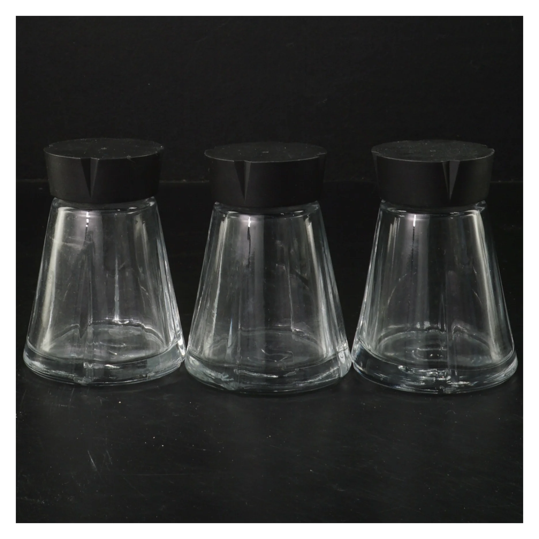 Sæt af krydderiglas med låg fra Rosendahl (str. 3 styk, 9 cm)