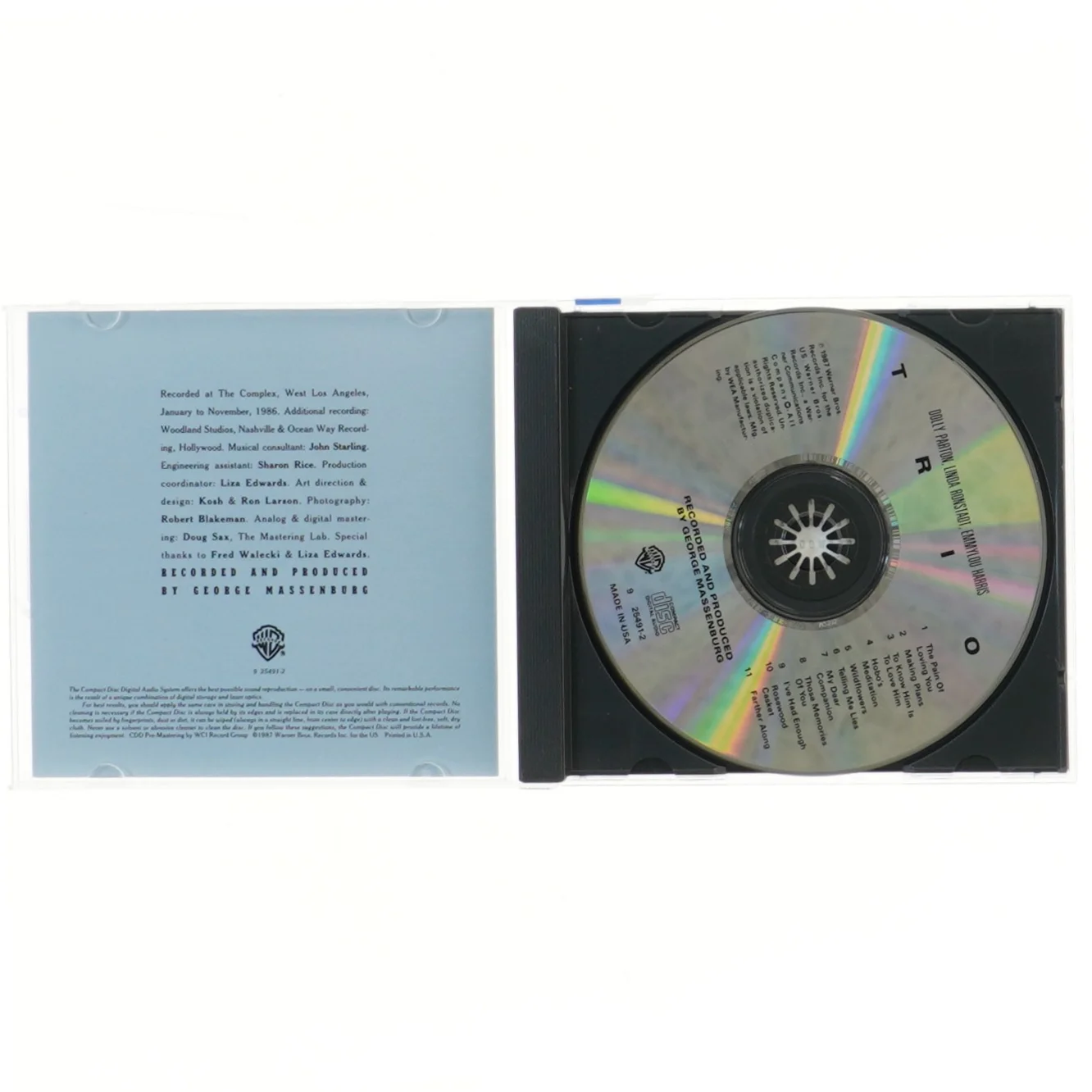 CD: Trio - Dolly Parton, Linda Ronstadt, Emmylou Harris