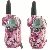 To pink camo walkie talkies 15.5 cm fra Topcom (str. 2 stk 15,5 cm)