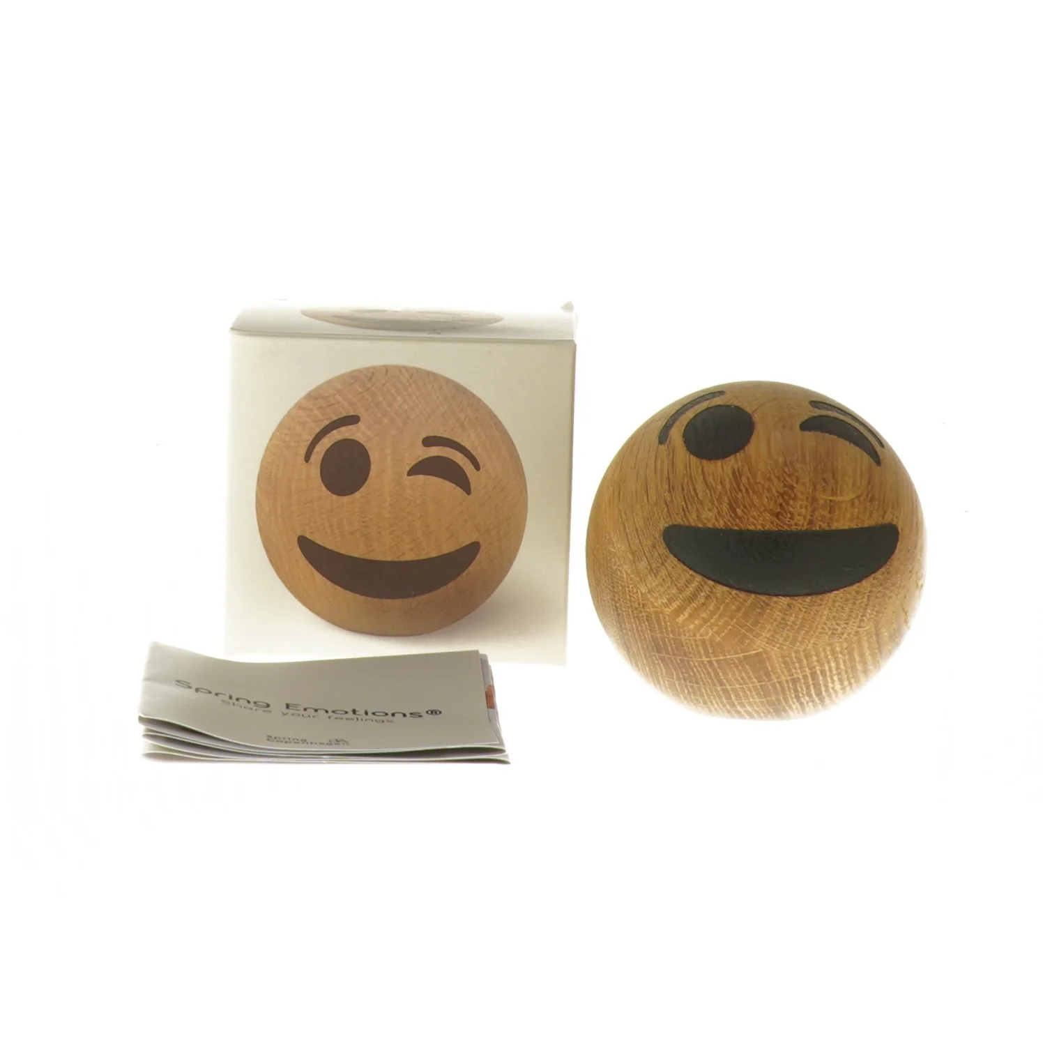 Tr&aelig;bold med emoji-design fra Spring Copenhagen (str. &Oslash; 7 cm)