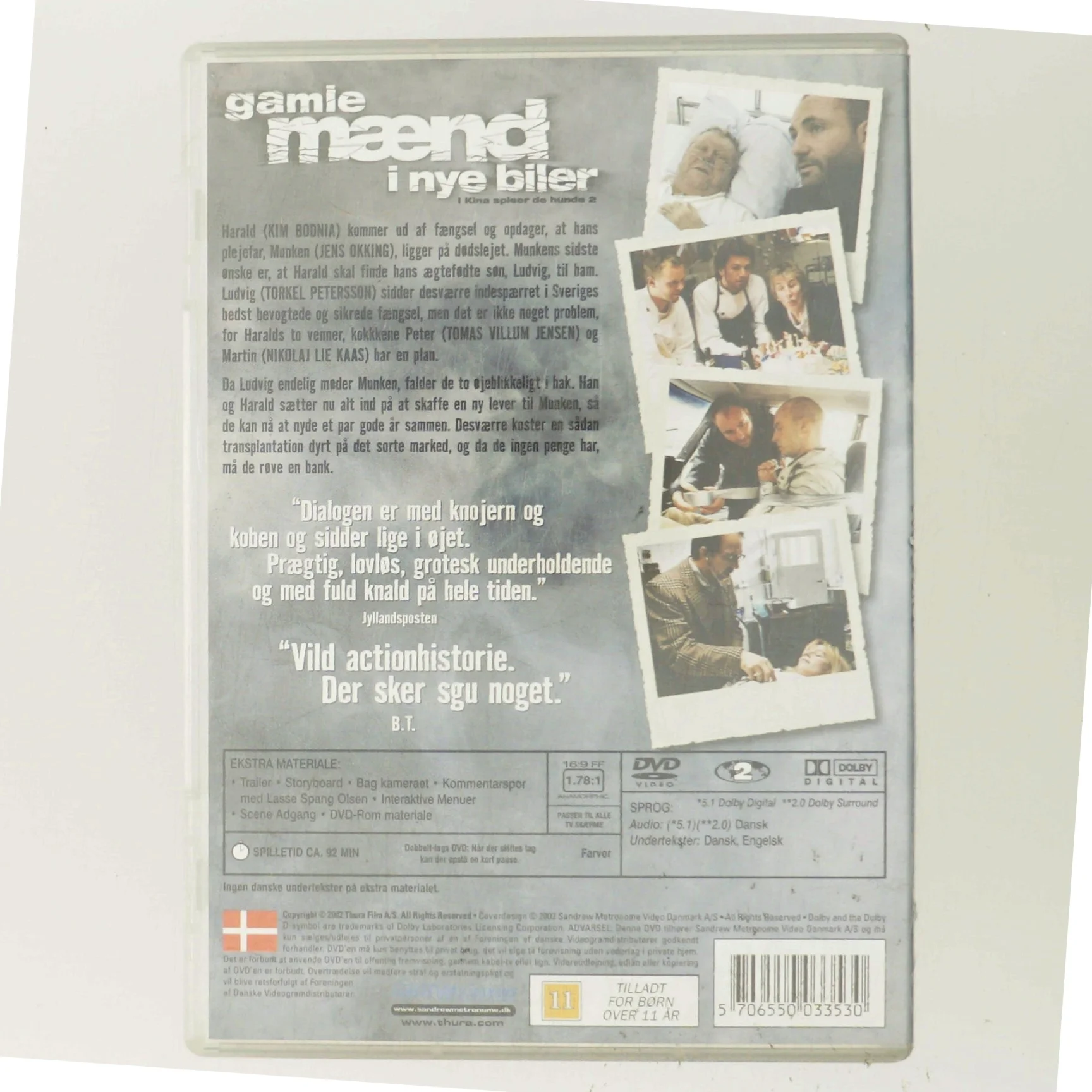 Gamle Mænd I Nye Biler med Kim Bodnia (DVD)