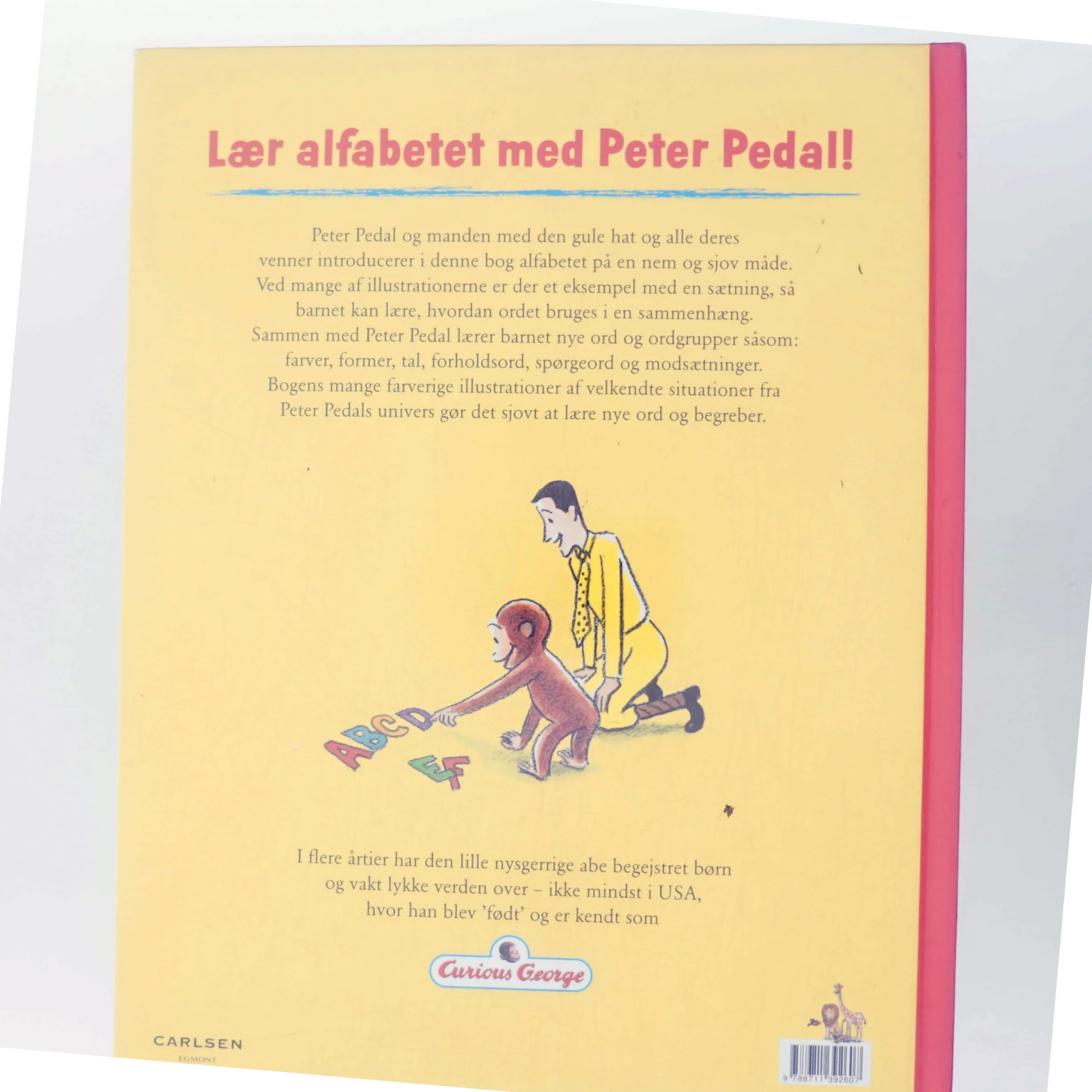 Peter Pedals alfabetbog af H. A. Rey (Bog)