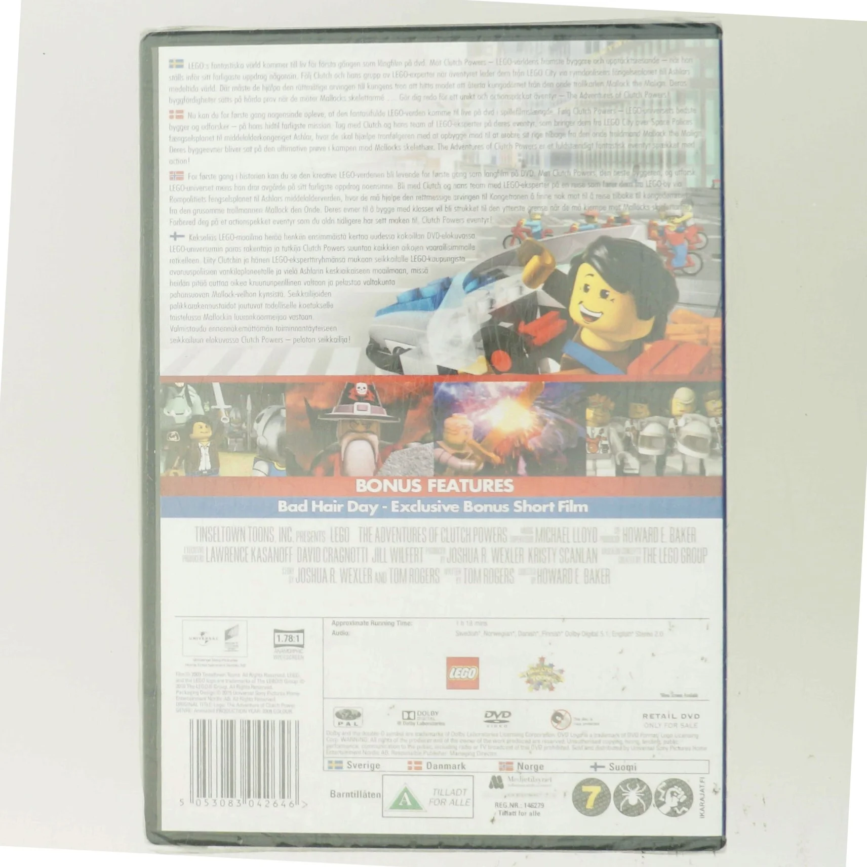 The Adventures of Clutch Powers med Ikke specificeret (DVD)