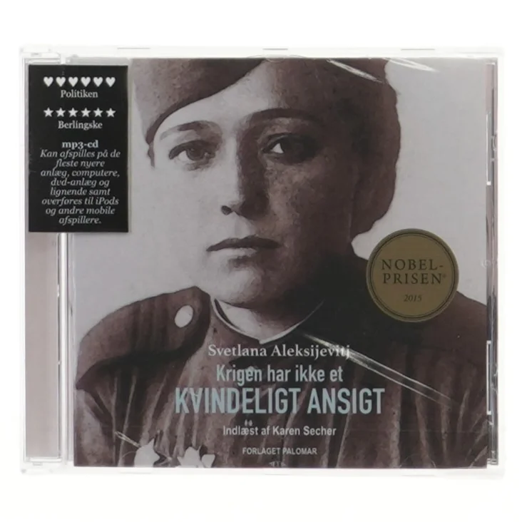 Krigen har ikke et kvindeligt ansigt MP3-CD