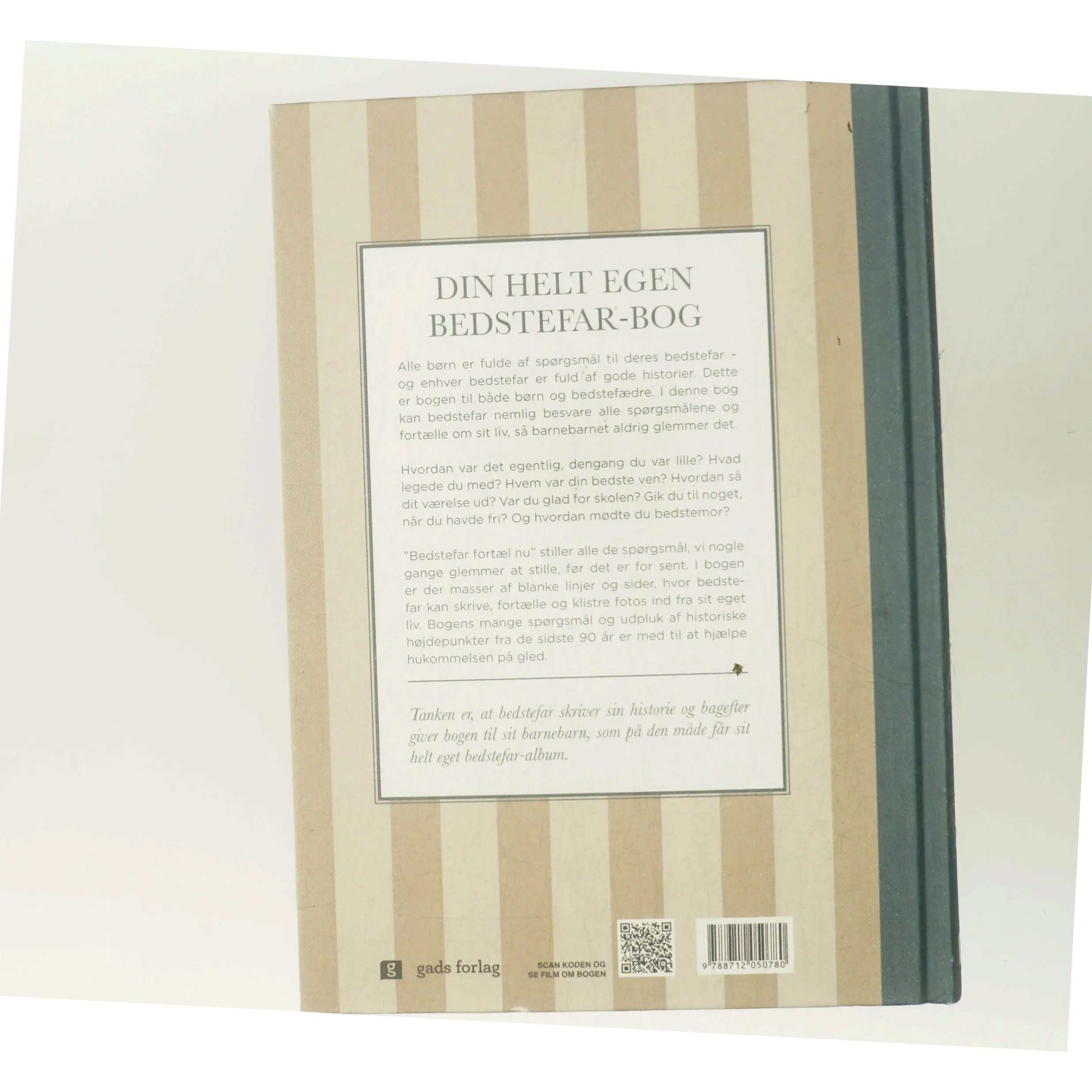 Bedstefar Fortæl Nu (Bog)