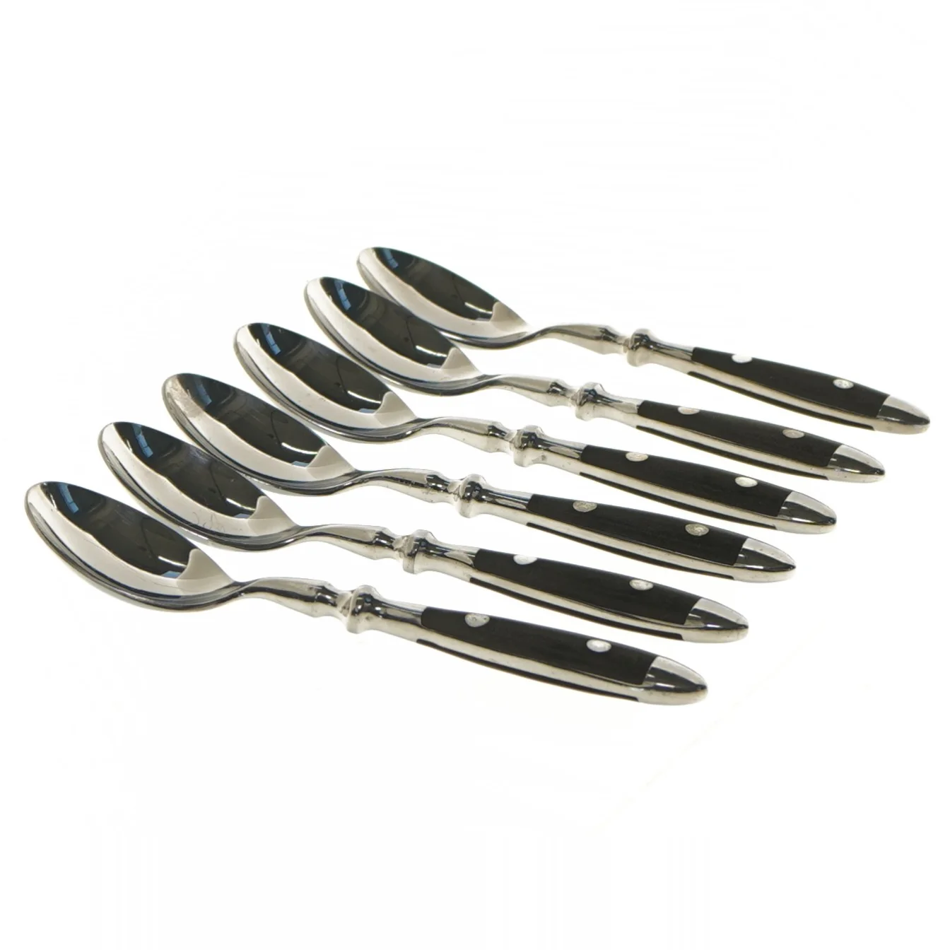 Bestiksæt i rustfrit stål (str. 6 styk, 15 cm)