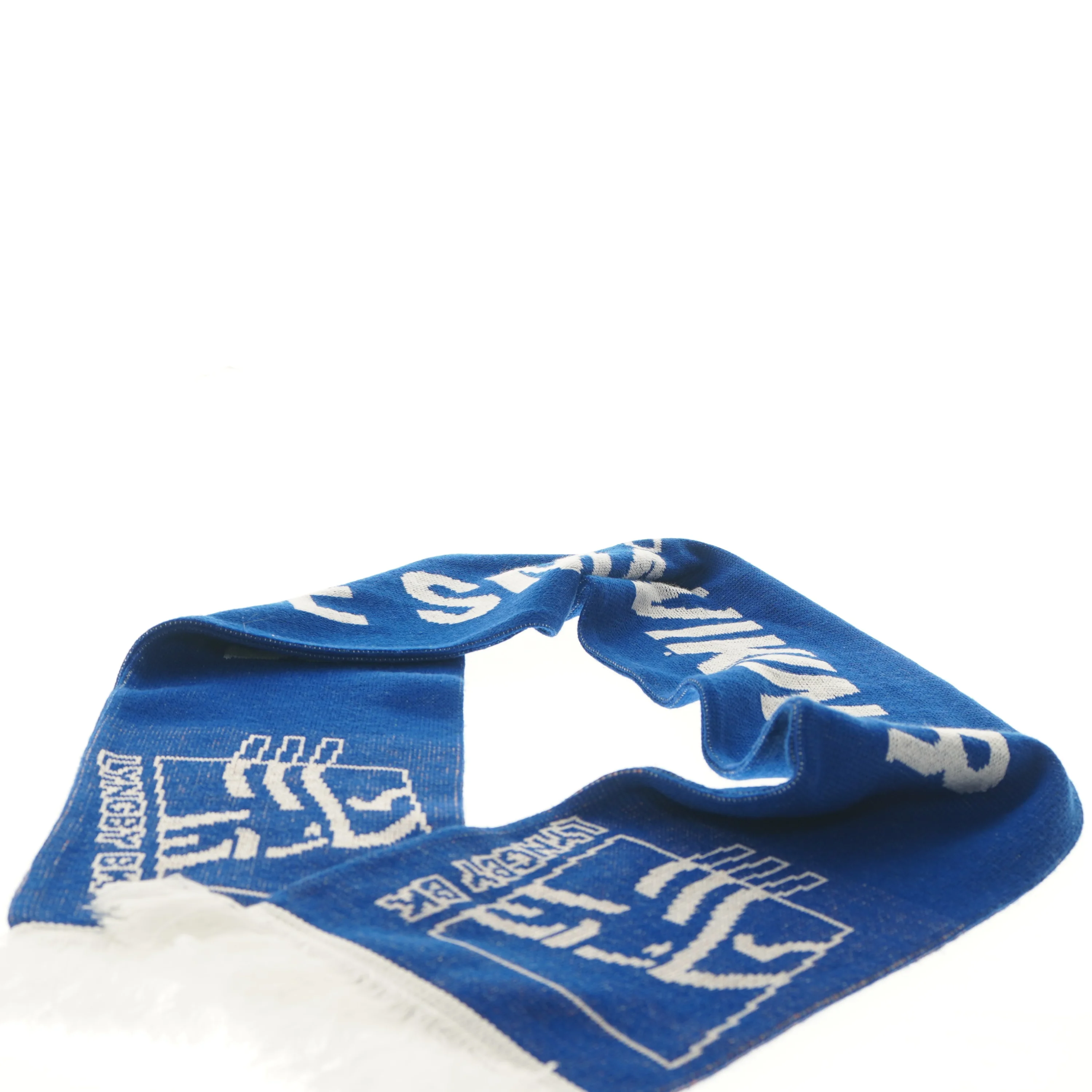 Fodboldhalstørklæde Lyngby BK fra Lyngby BK (str. 18x150 cm)