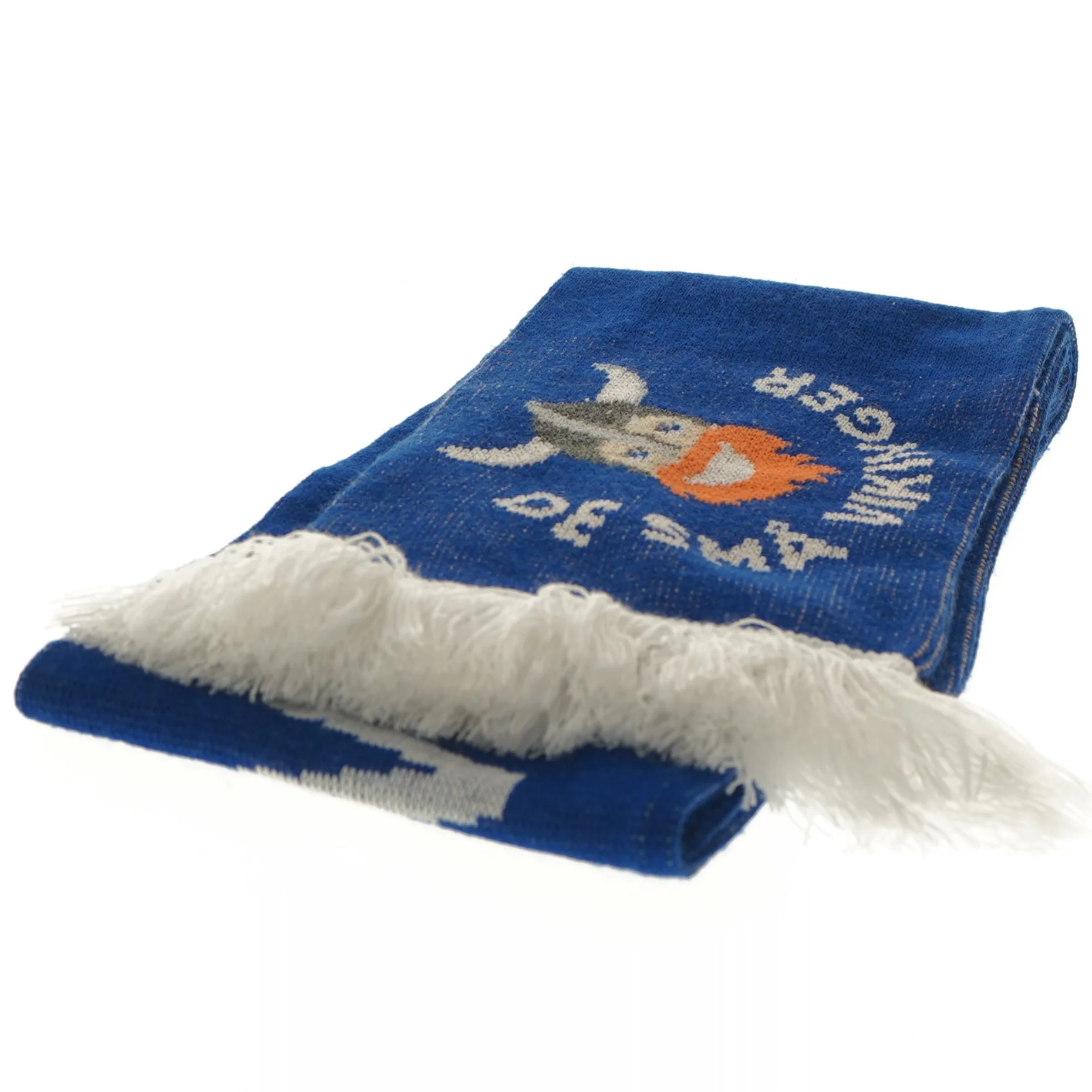 Fodboldhalstørklæde Lyngby BK fra Lyngby BK (str. 18x150 cm)