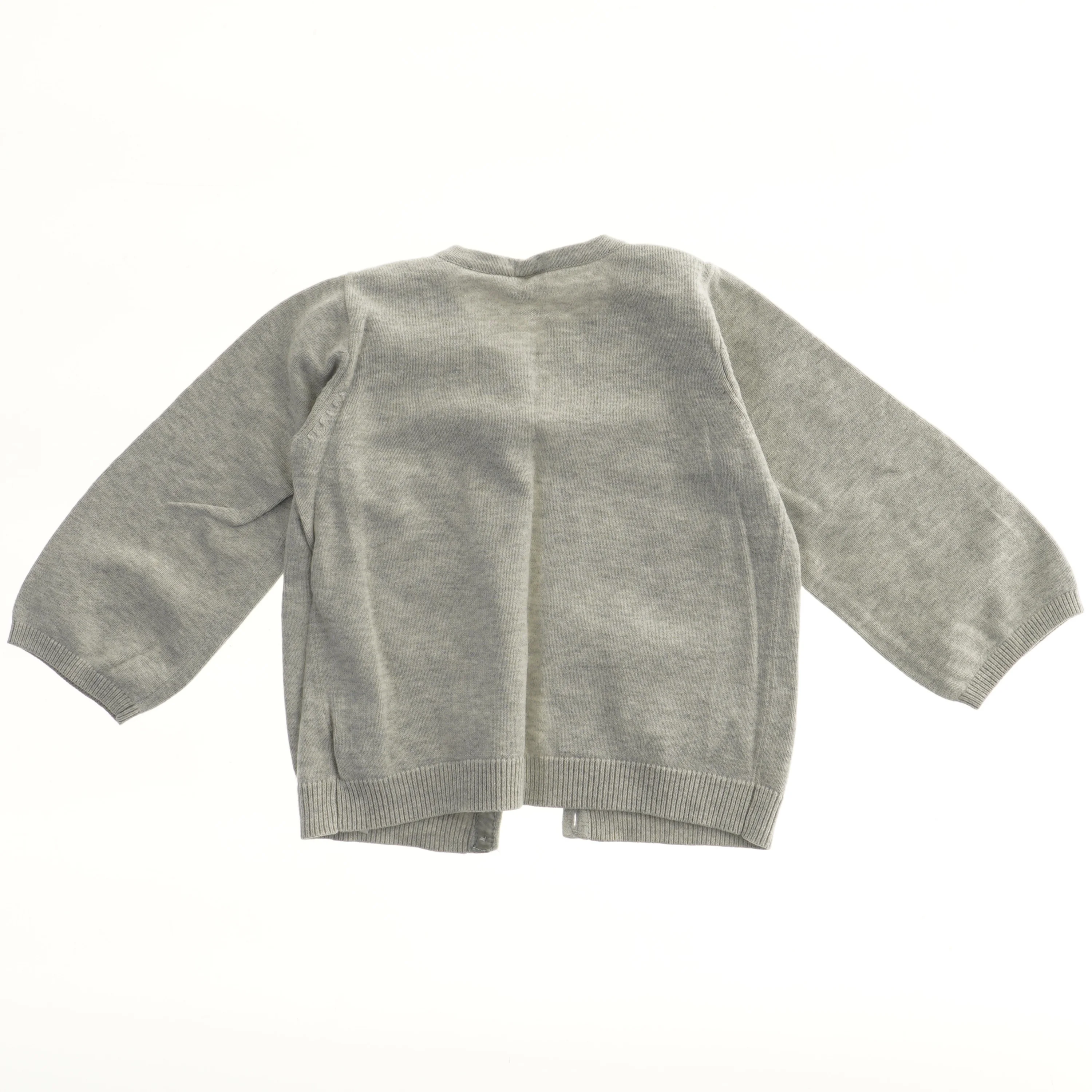 Grå cardigan fra H&M (str. 86)