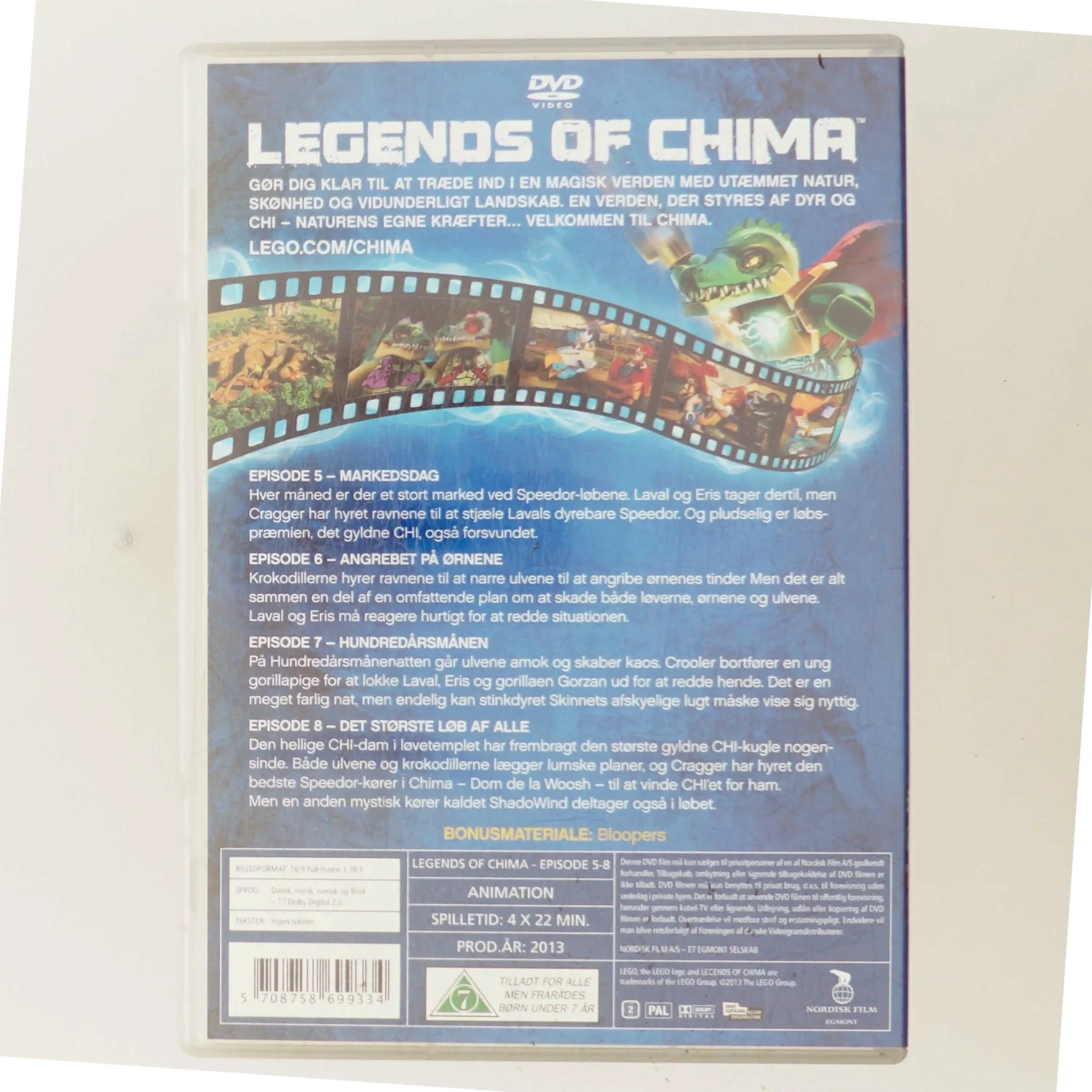 LEGENDS OF CHIMA 2 (5-8) (DVD)