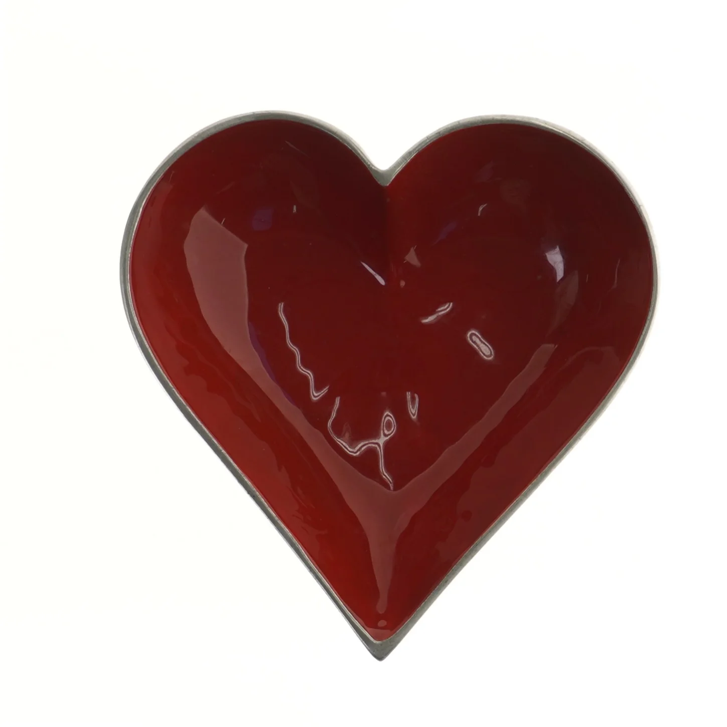 Hjerteformet skål (str. 23x22 cm)