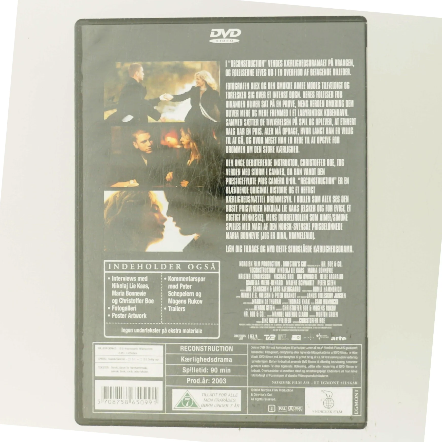 Reconstruction med Nikolaj Lie Kaas (DVD)
