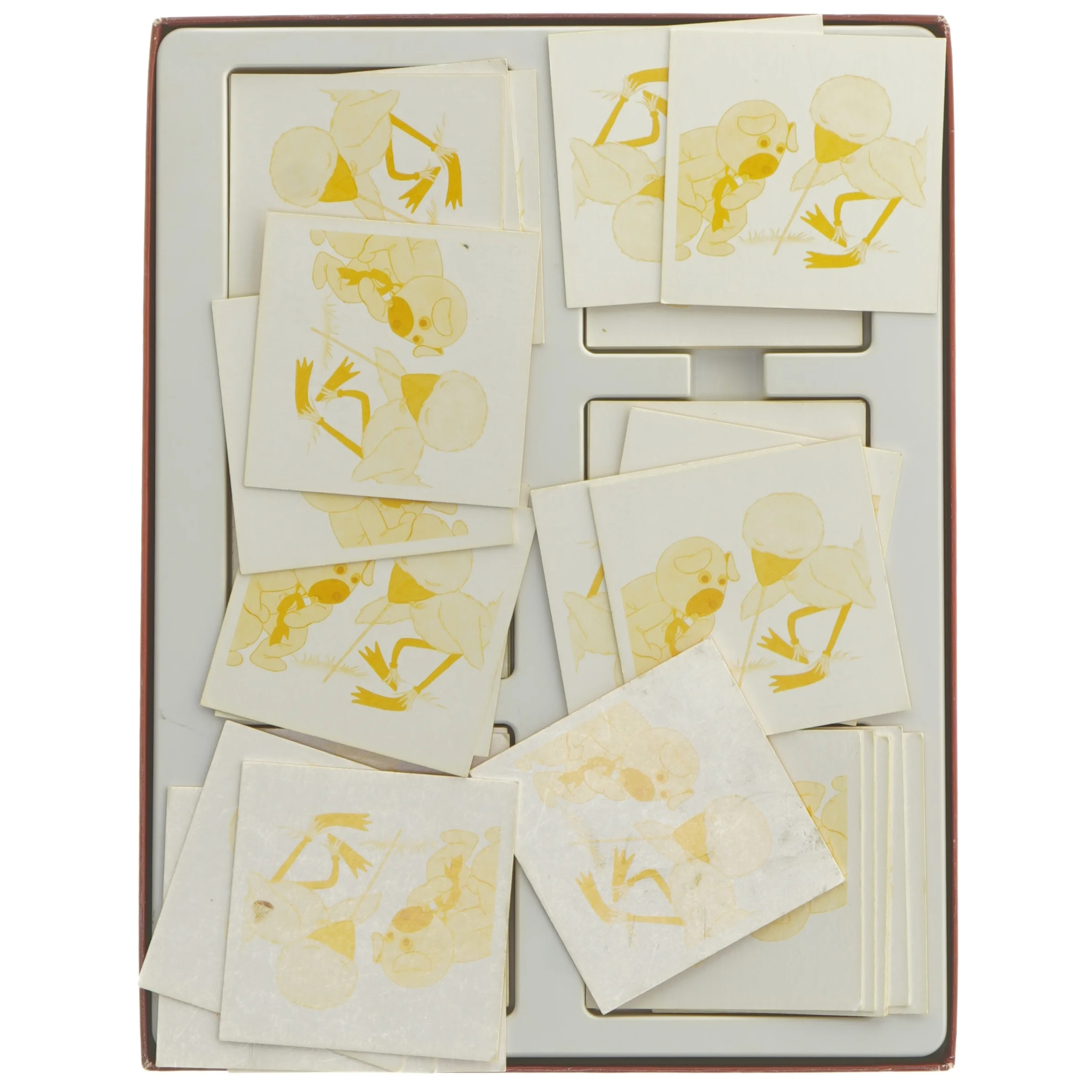 Bamse & Kylling vendespil fra Danspil (str. 27,5x21 cm)