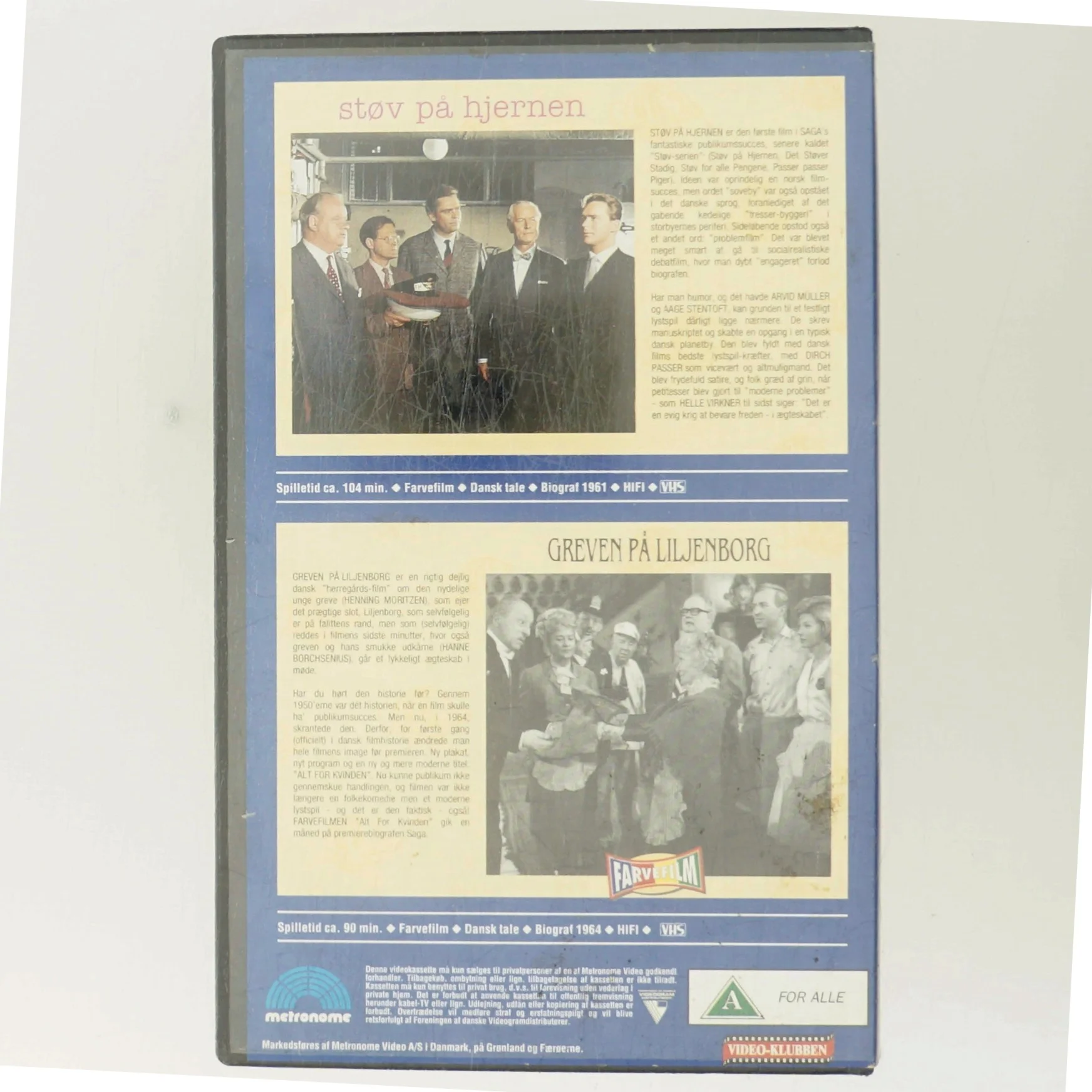 Støv på hjernen / Greven på Liljenborg (DVD)