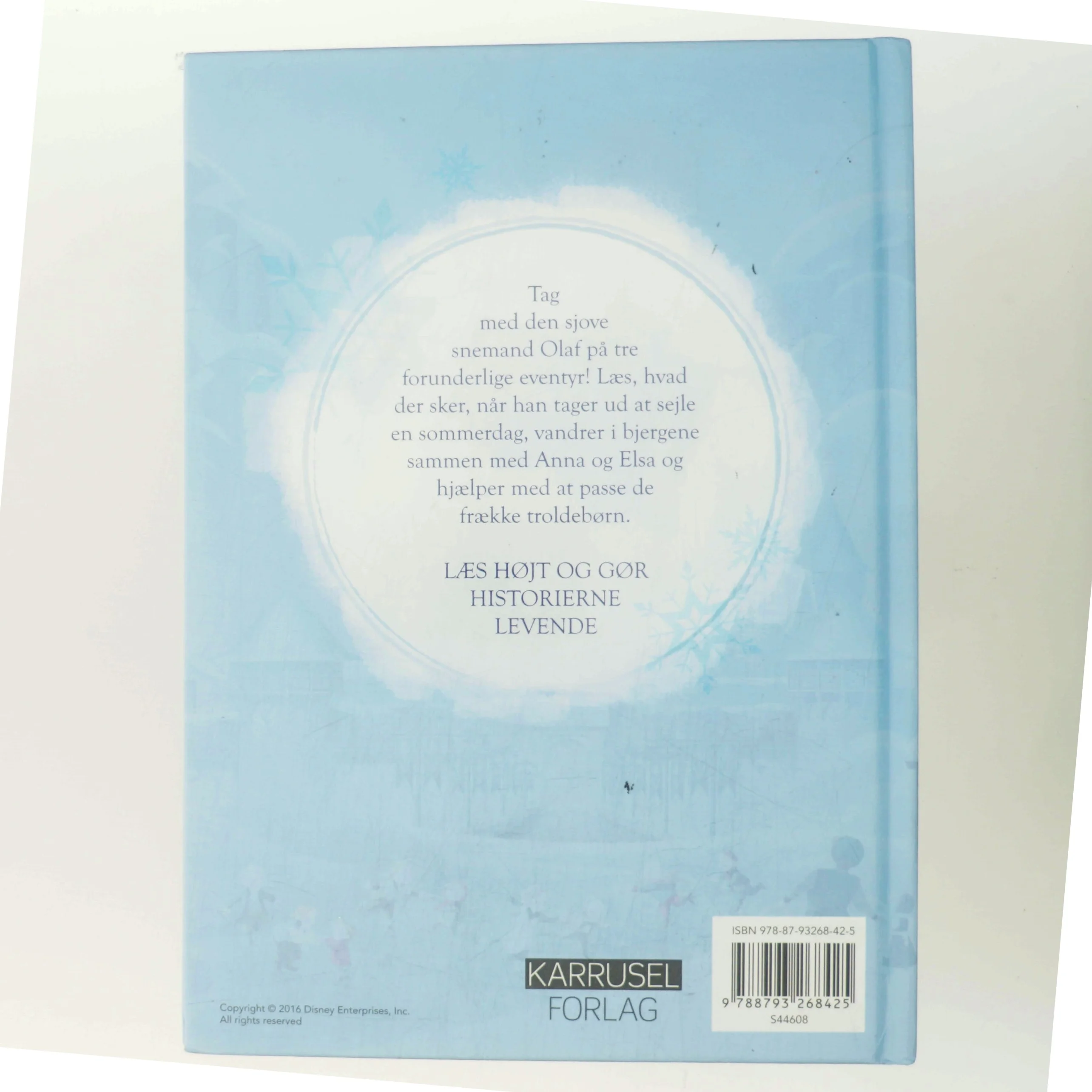 Olafs forunderlige Eventyr af Disney Disney (Bog)