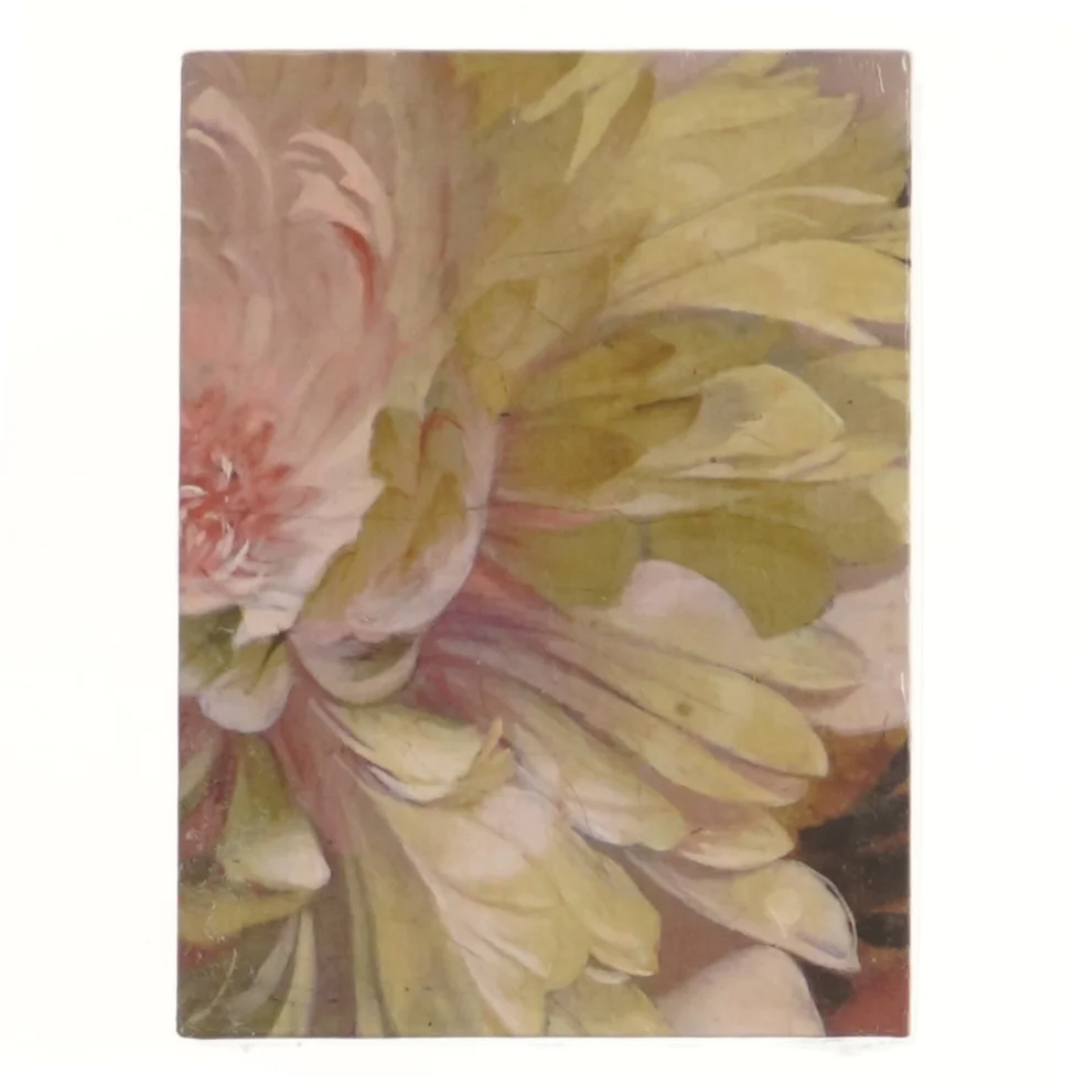 Opbevaringskasse med blomsterdesign fra Netto (str. 17,5x13x9,5 cm)