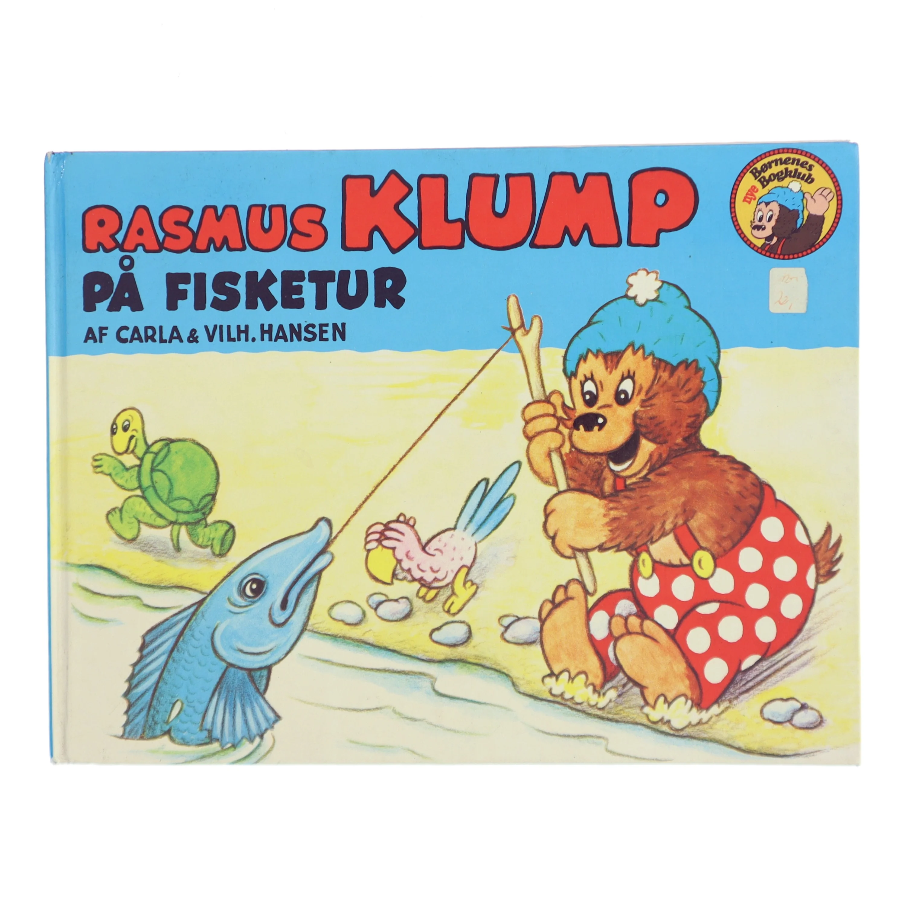 Rasmus Klump på fisketur af Carla & Vilh. Hansen (Bog)