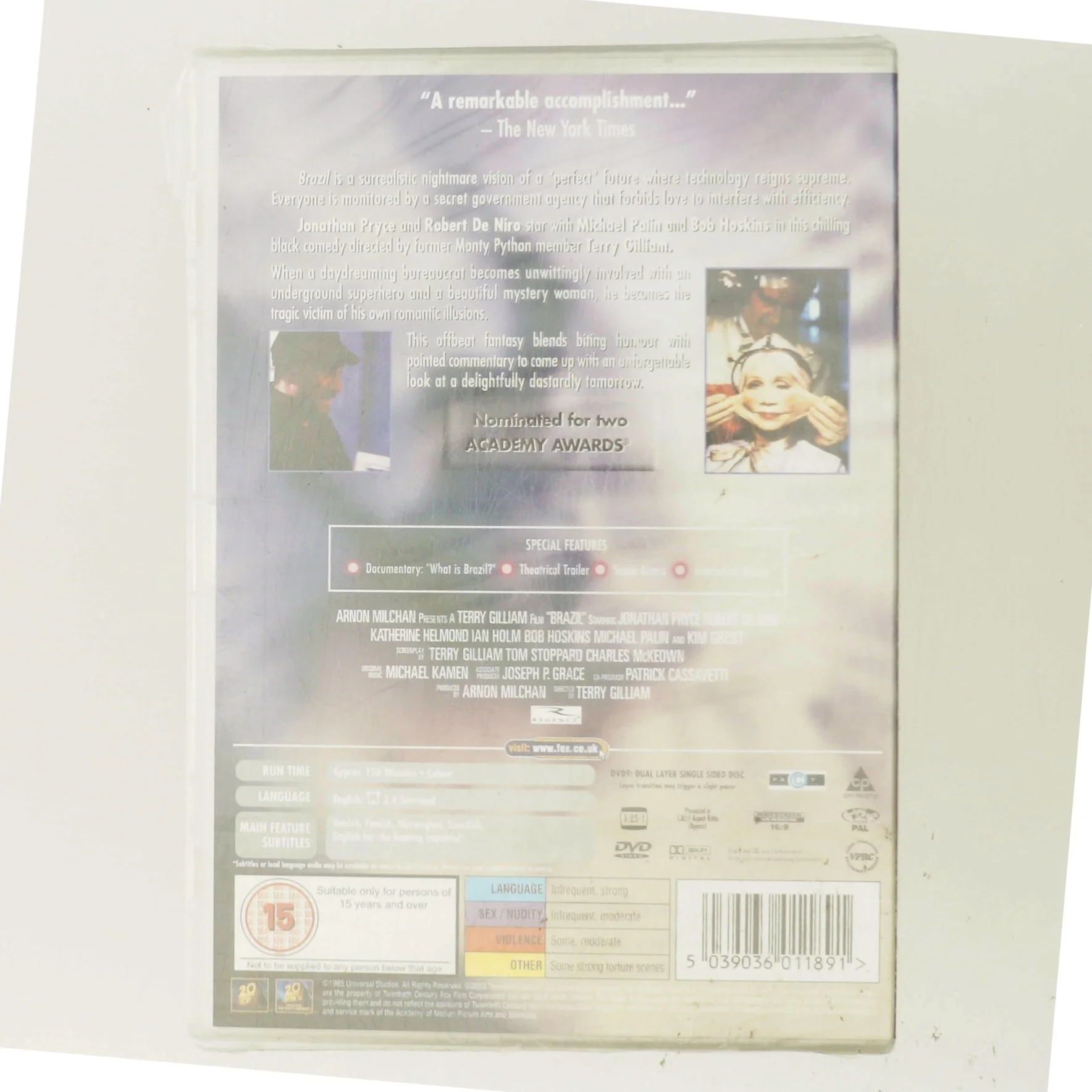 Brazil med Jonathan Pryce (DVD)