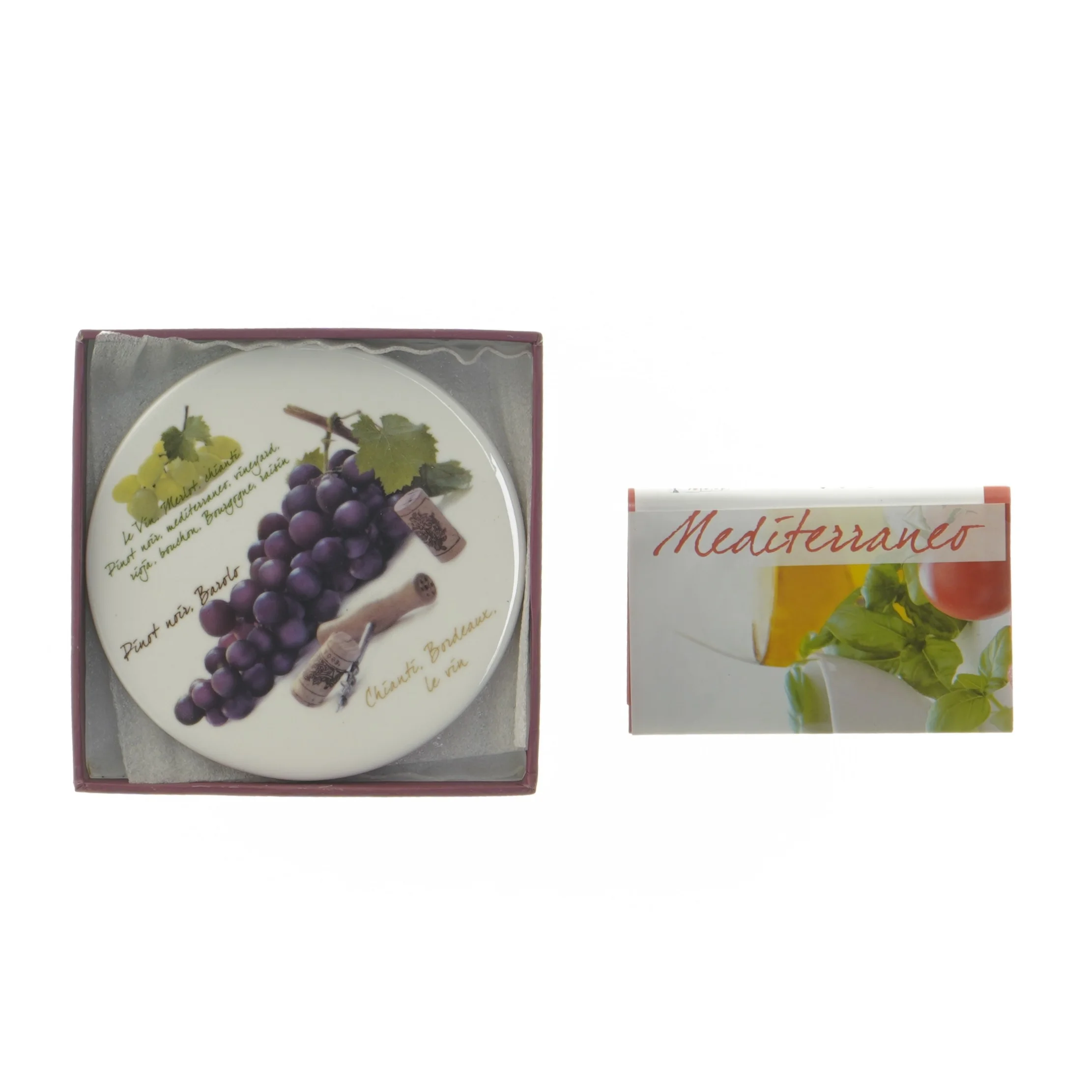 Sæt med runde bordskånere fra Nuova R2S (str. Ø 11 cm)