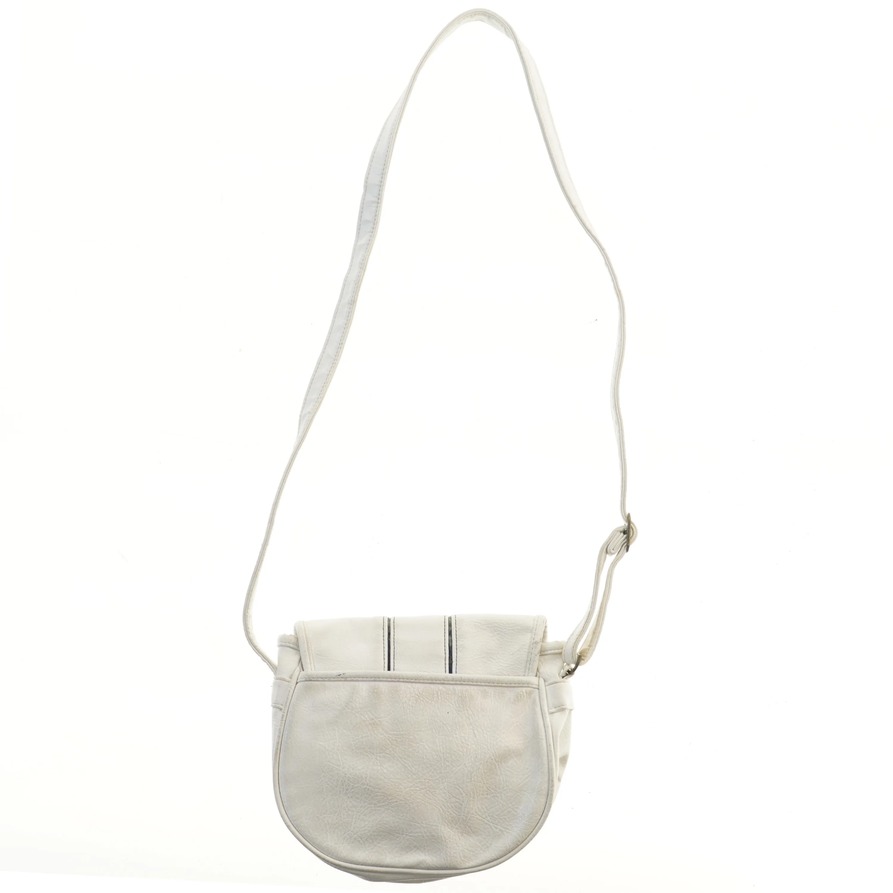 Hvid skuldertaske (str. 21,5x24,5 cm)