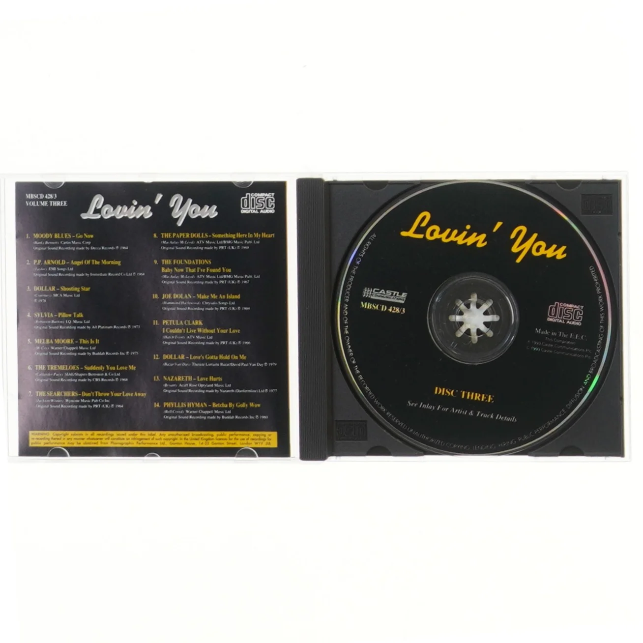 CD: Lovin' You Volume Three
