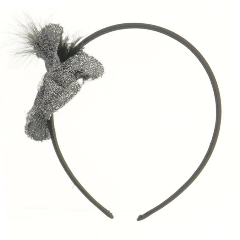 Hårbøjle med glimmerpynt (str. Ø 12 cm)