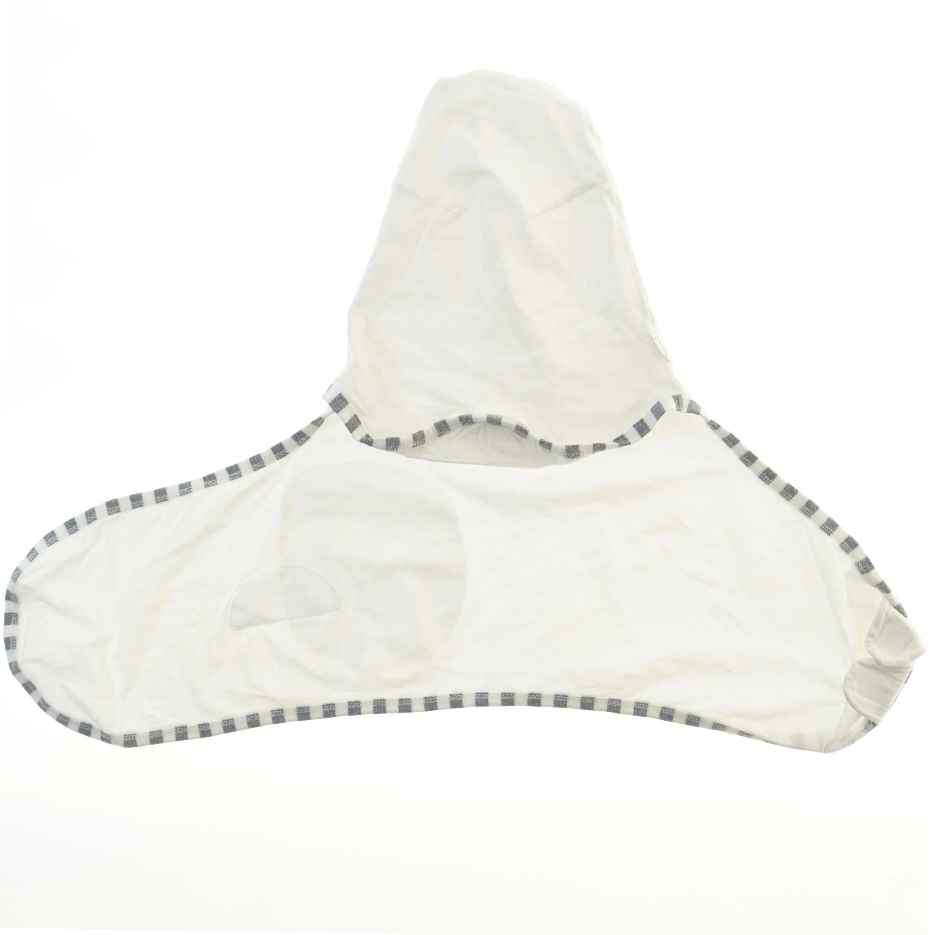 Hvidt baby svøb (str. 50x73 cm)