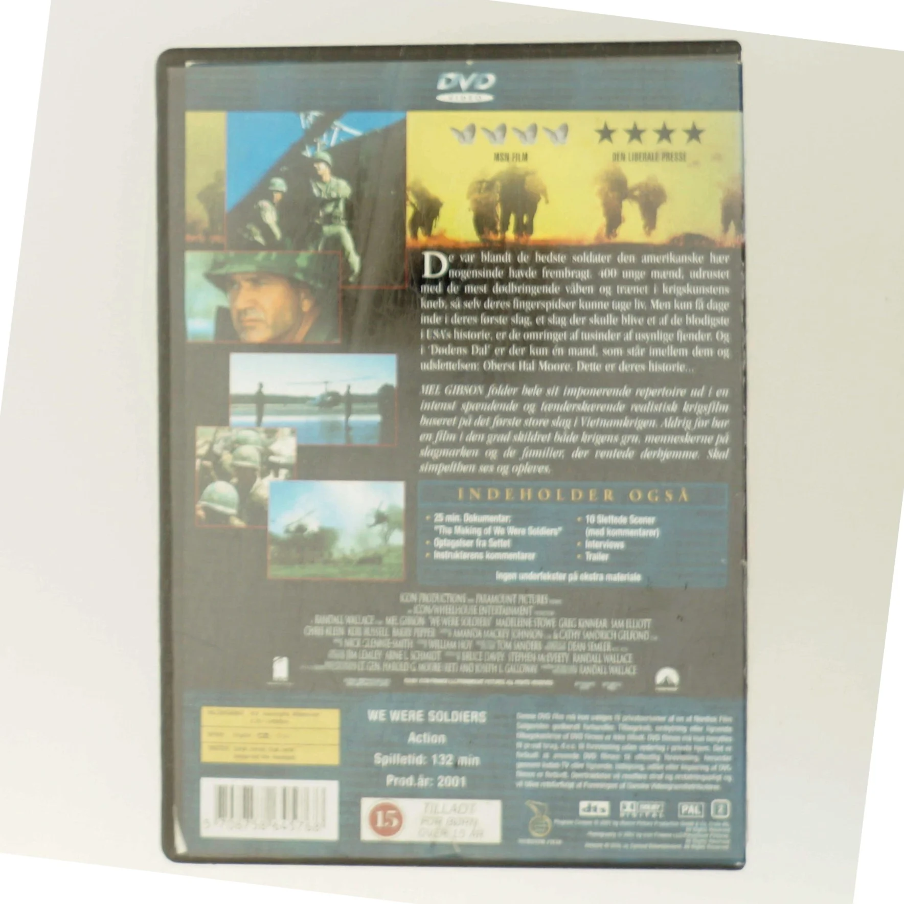 We Were Soldiers med Mel Gibson (DVD)