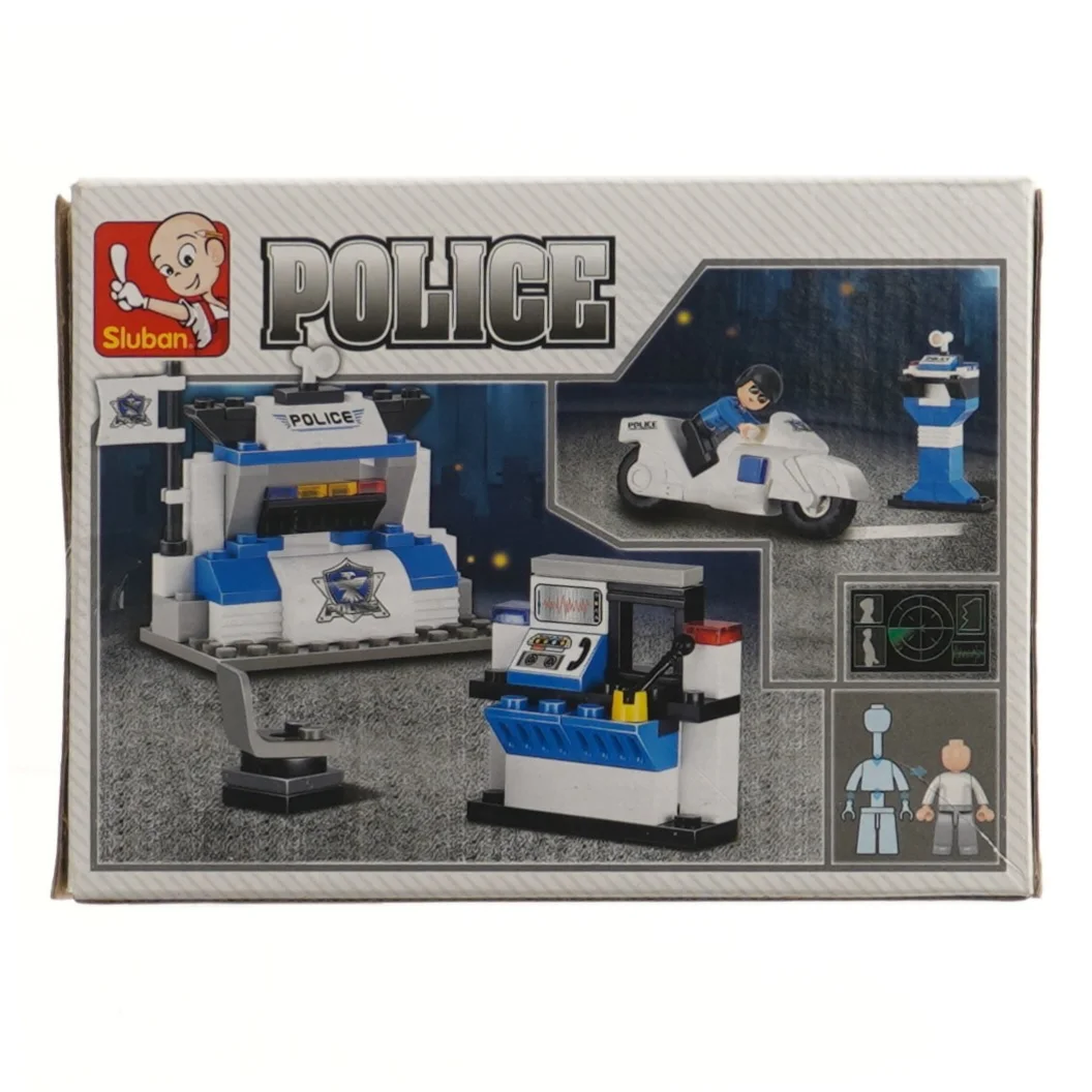 Politi byggesæt fra Sluban fra Sluban
