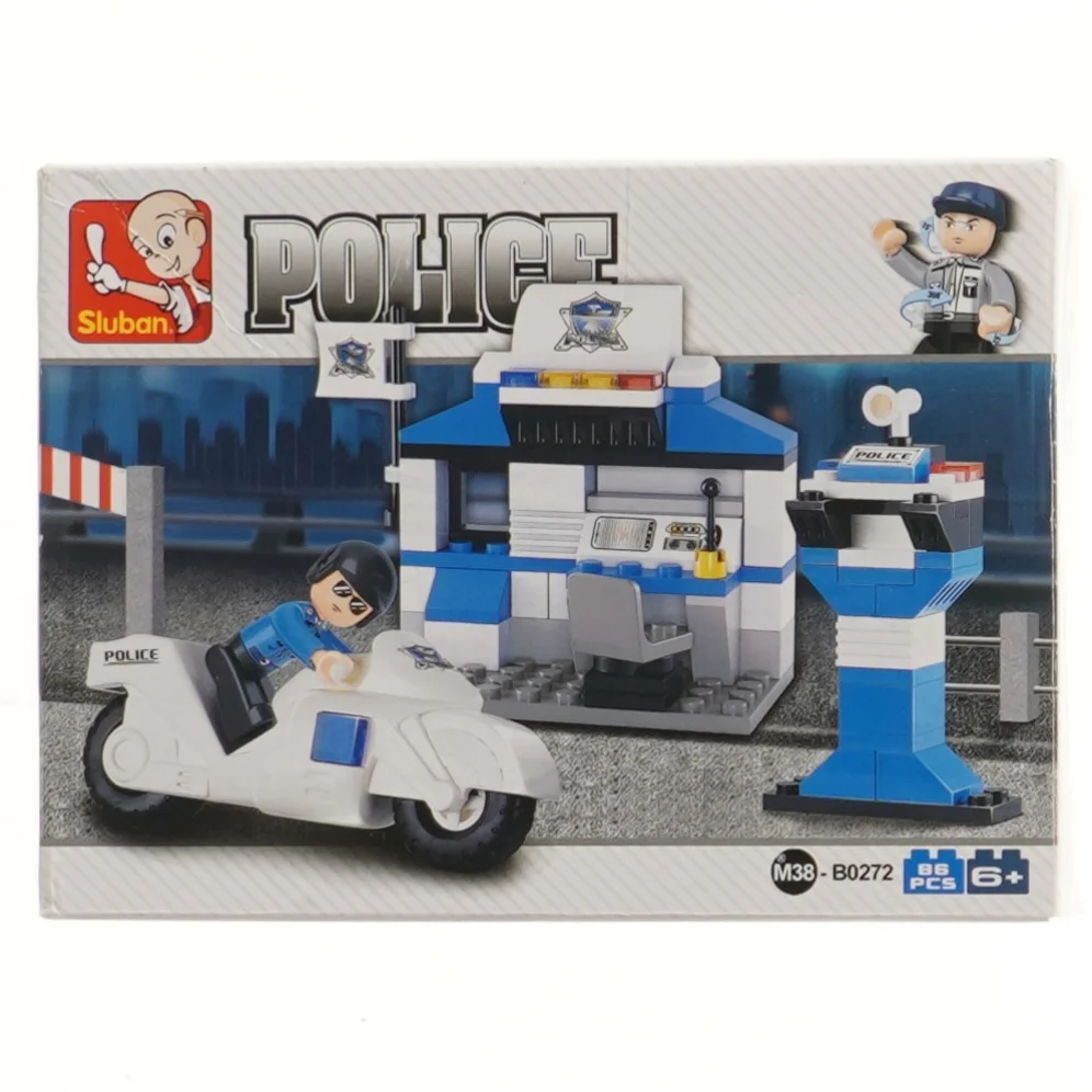 Politi byggesæt fra Sluban fra Sluban