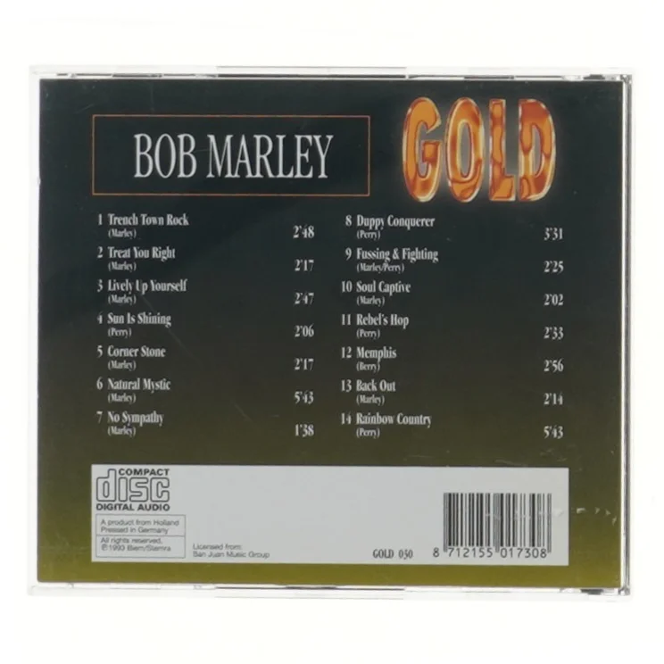 Bob Marley Gold musik CD