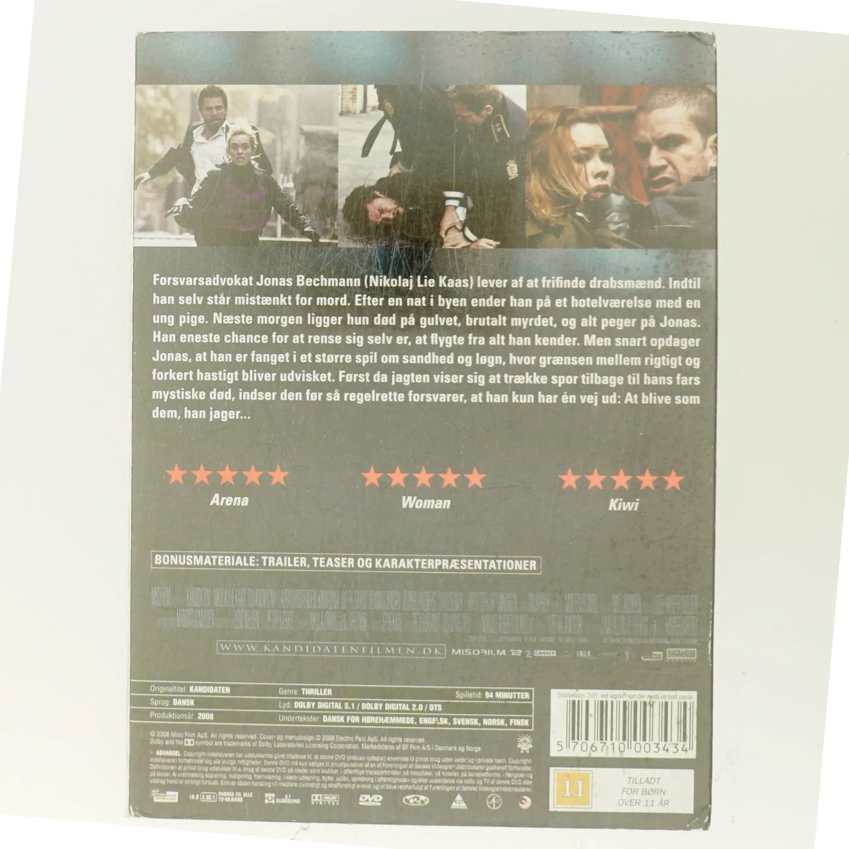 Kandidaten med Nikolaj Lie Kaas (DVD)