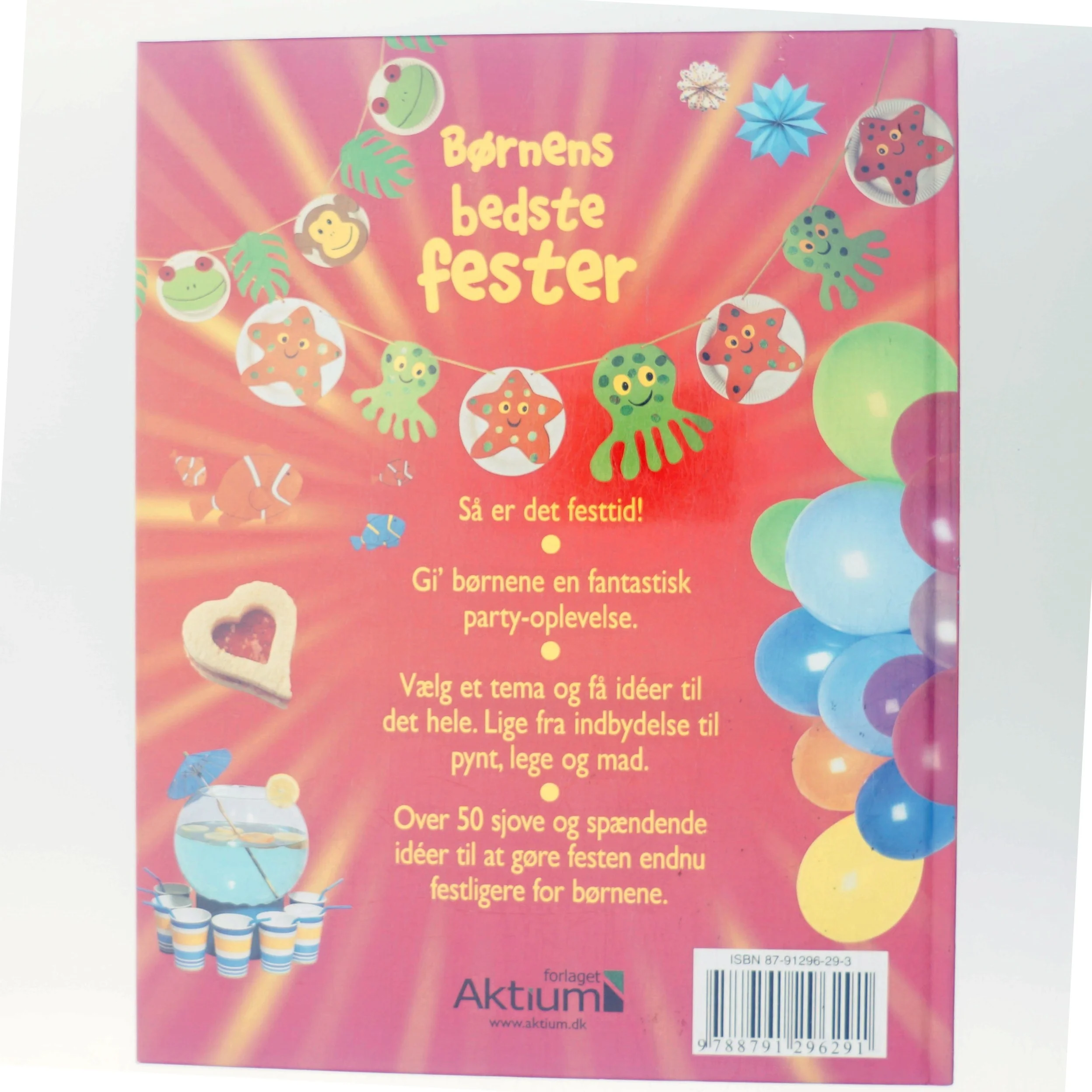 Børnenes bedste fester af Jane Bull (Bog)