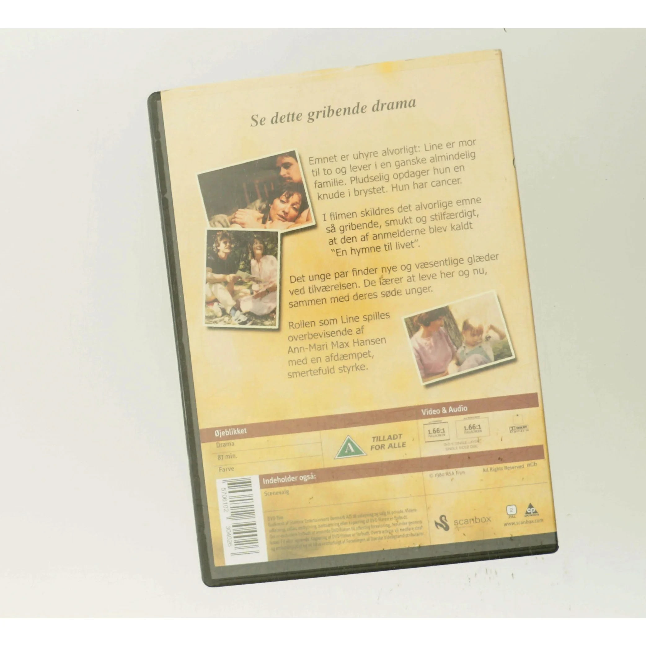 DVD Film - Øjeblikket fra Scanbox med Ann-Mari Max Hansen (DVD)