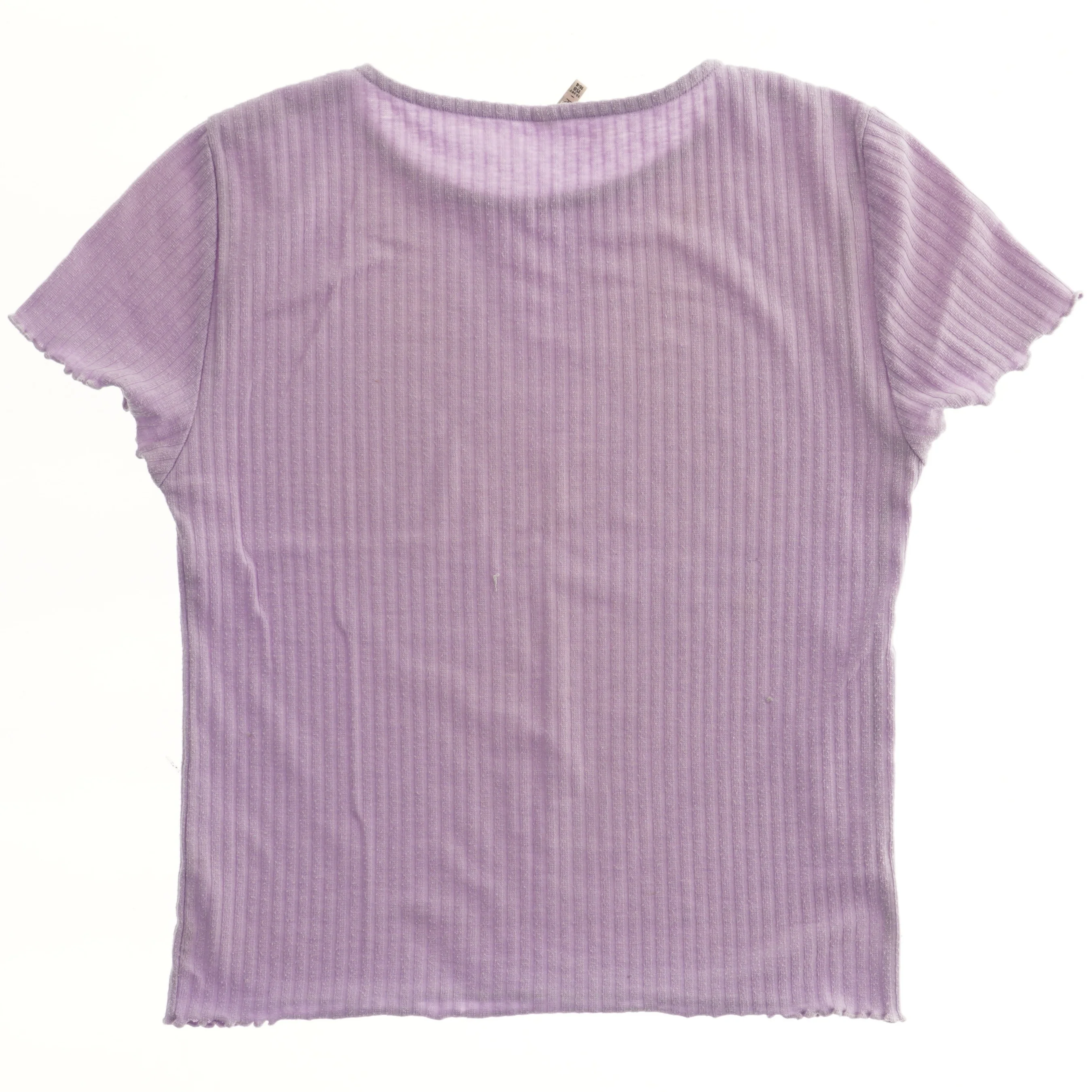 Lilla T-shirt med korte ærmer fra Only (str. 164)